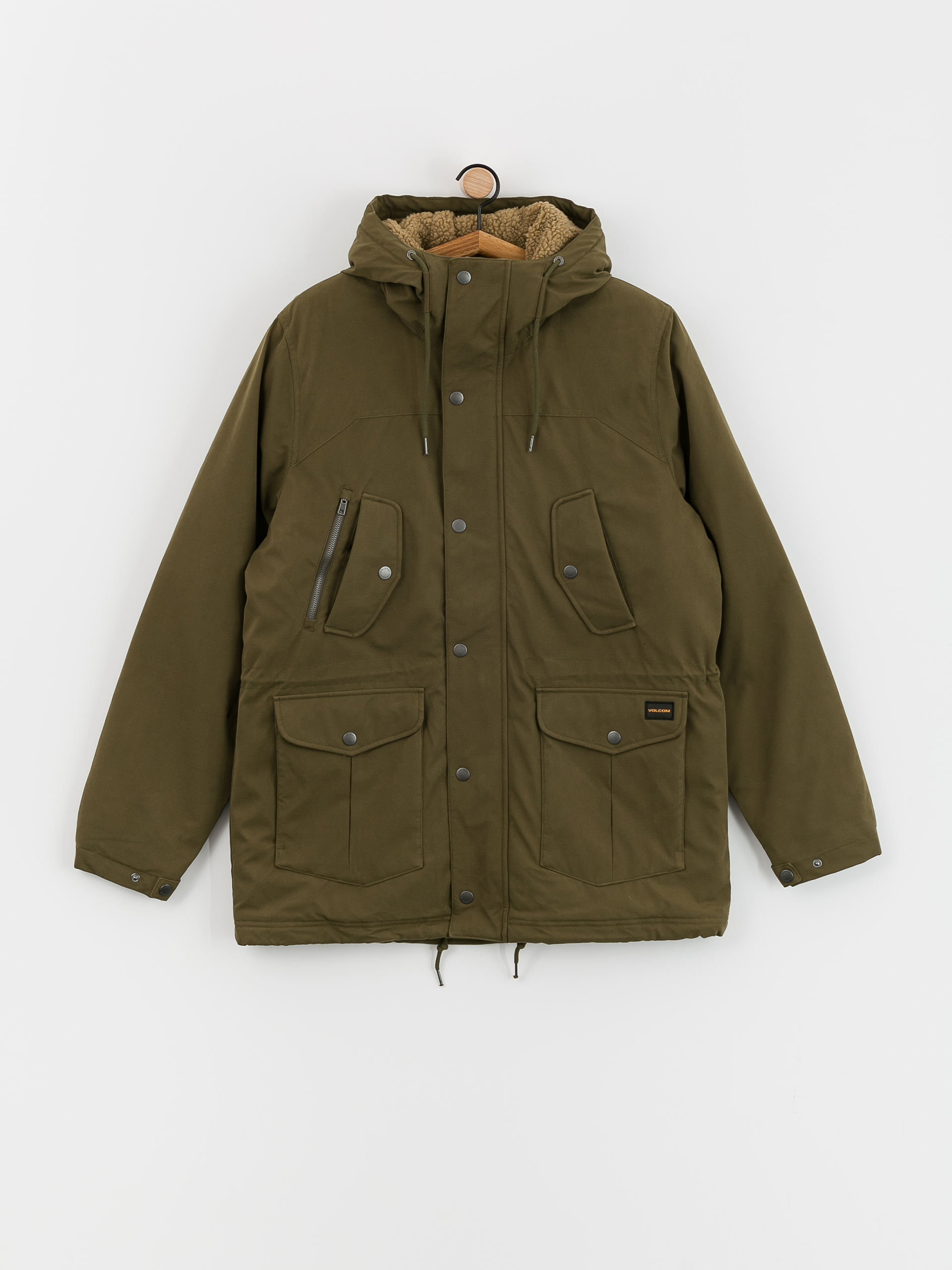 Volcom Starget 5K Parka Dzseki (military)