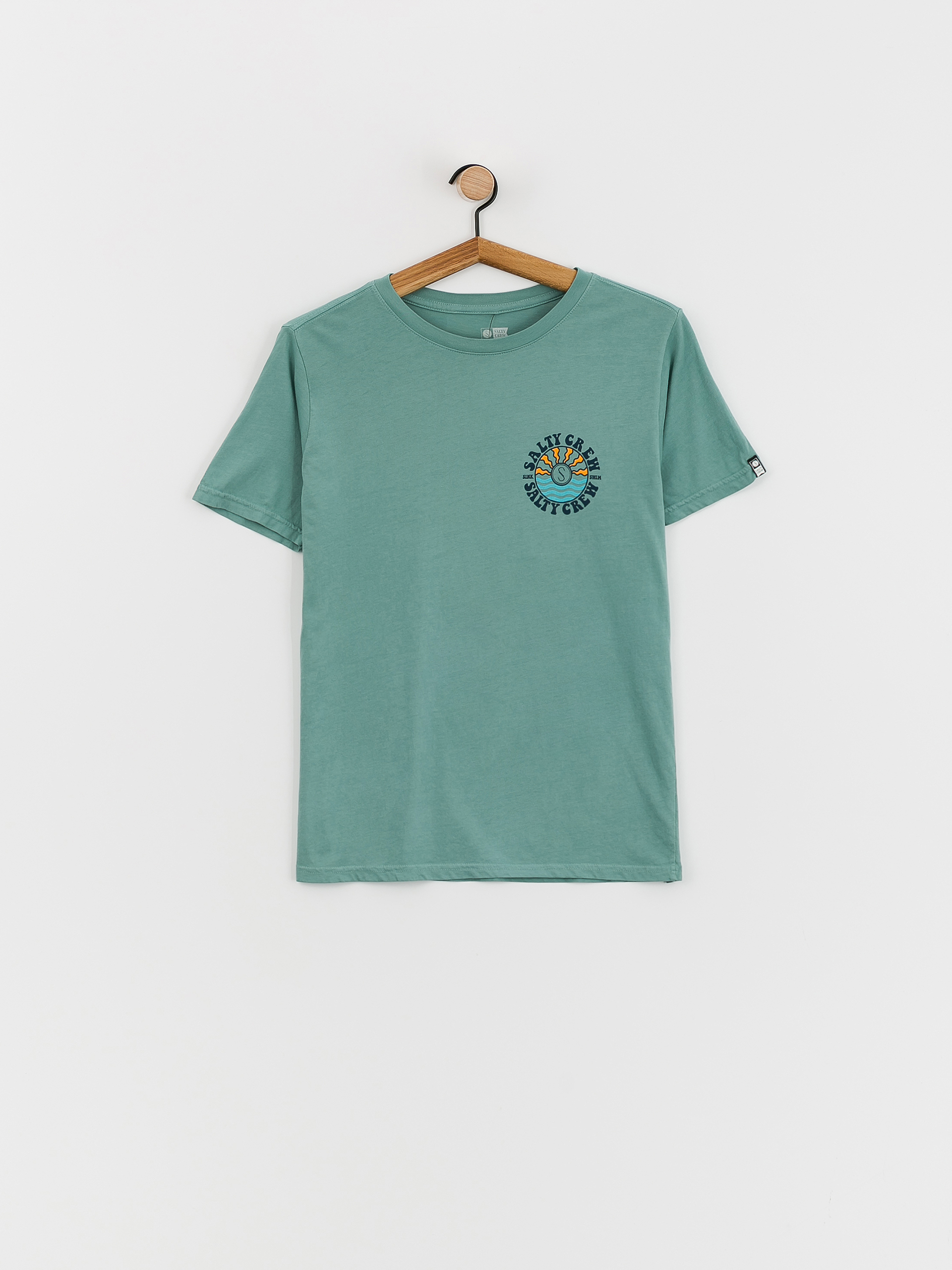 Salty Crew Sun Waves Boyfriend Póló Wmn (dusty turq)