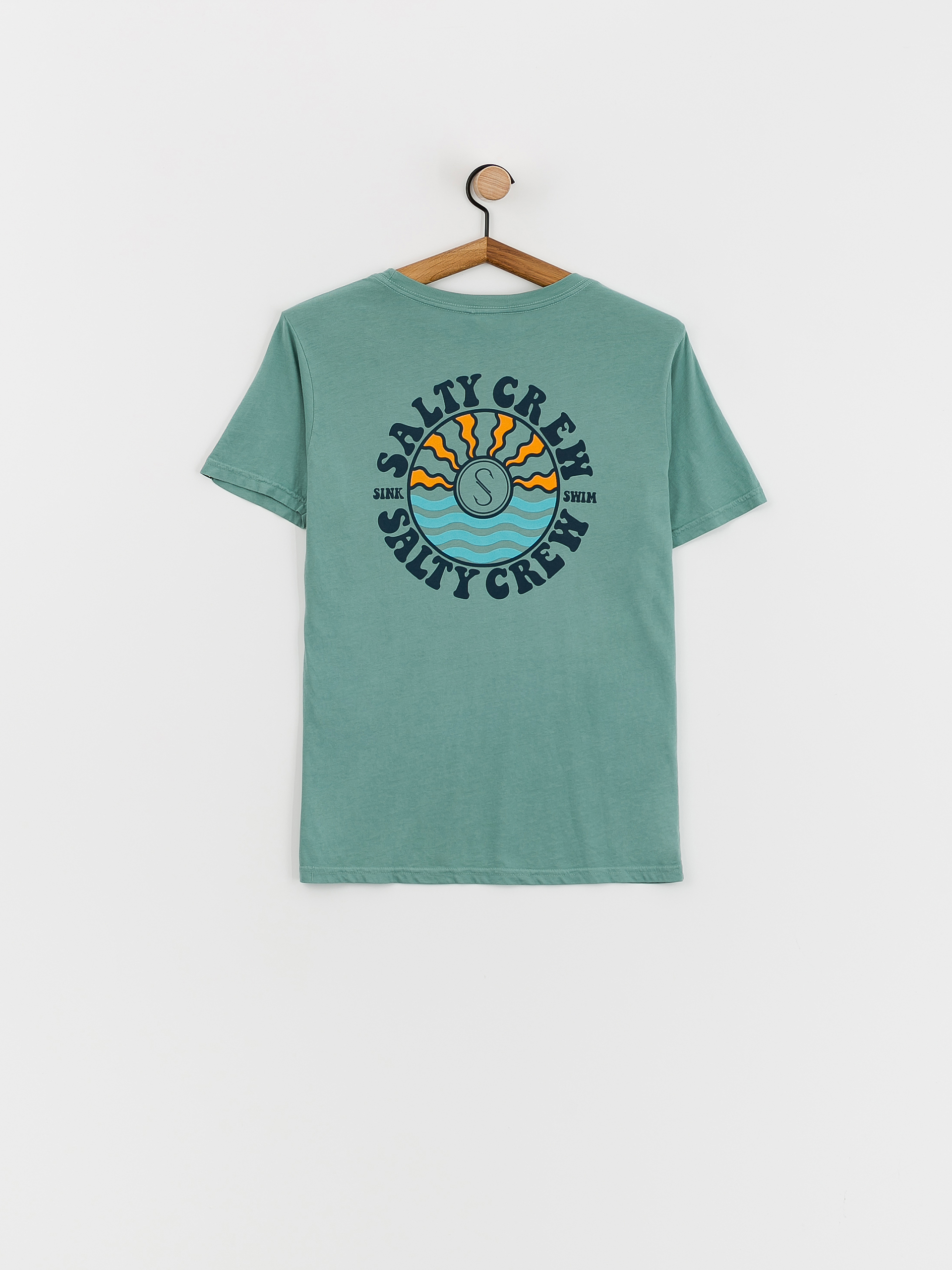Salty Crew Sun Waves Boyfriend Póló Wmn (dusty turq)