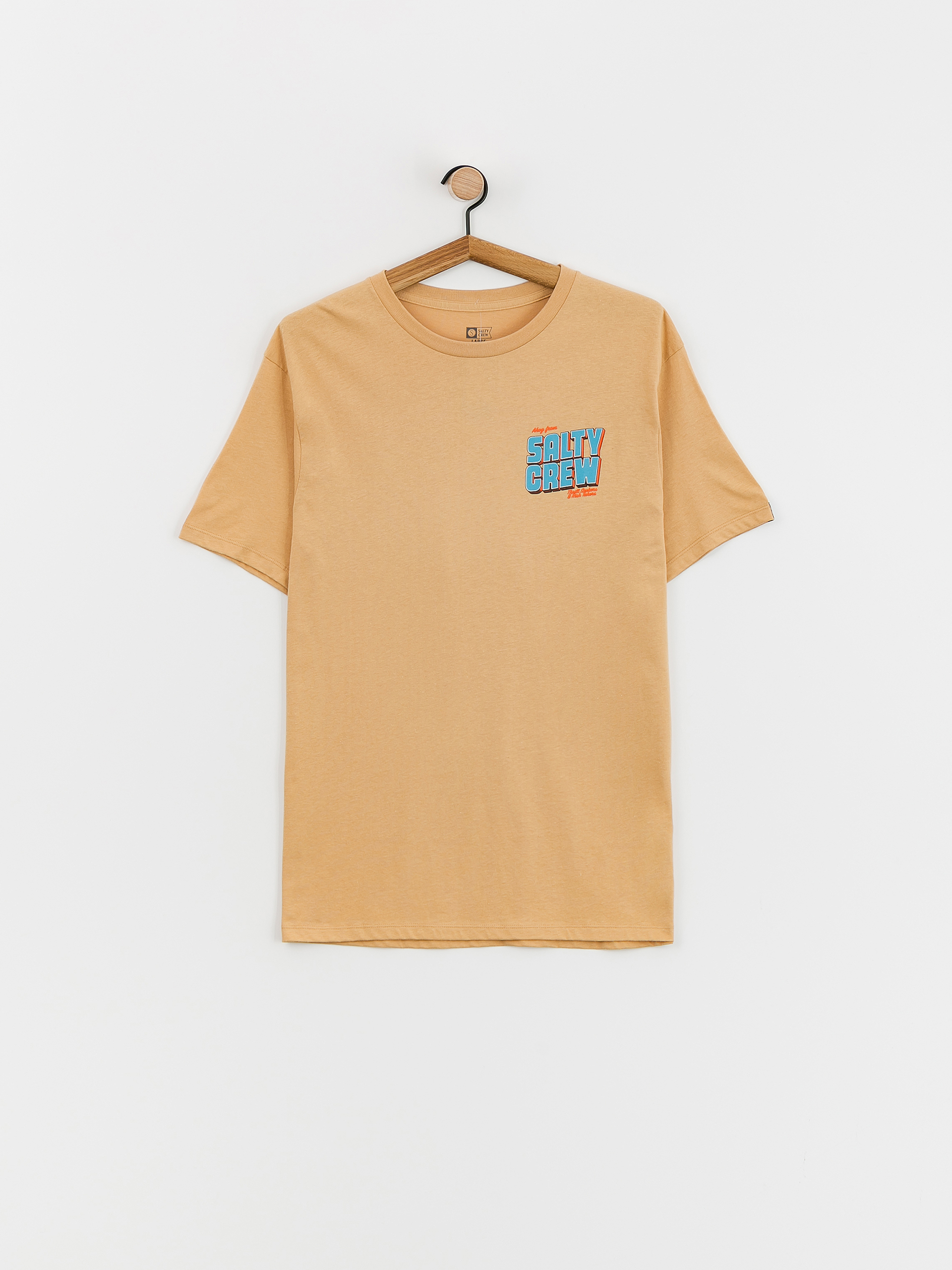 Salty Crew Greetings Premium Póló (camel)