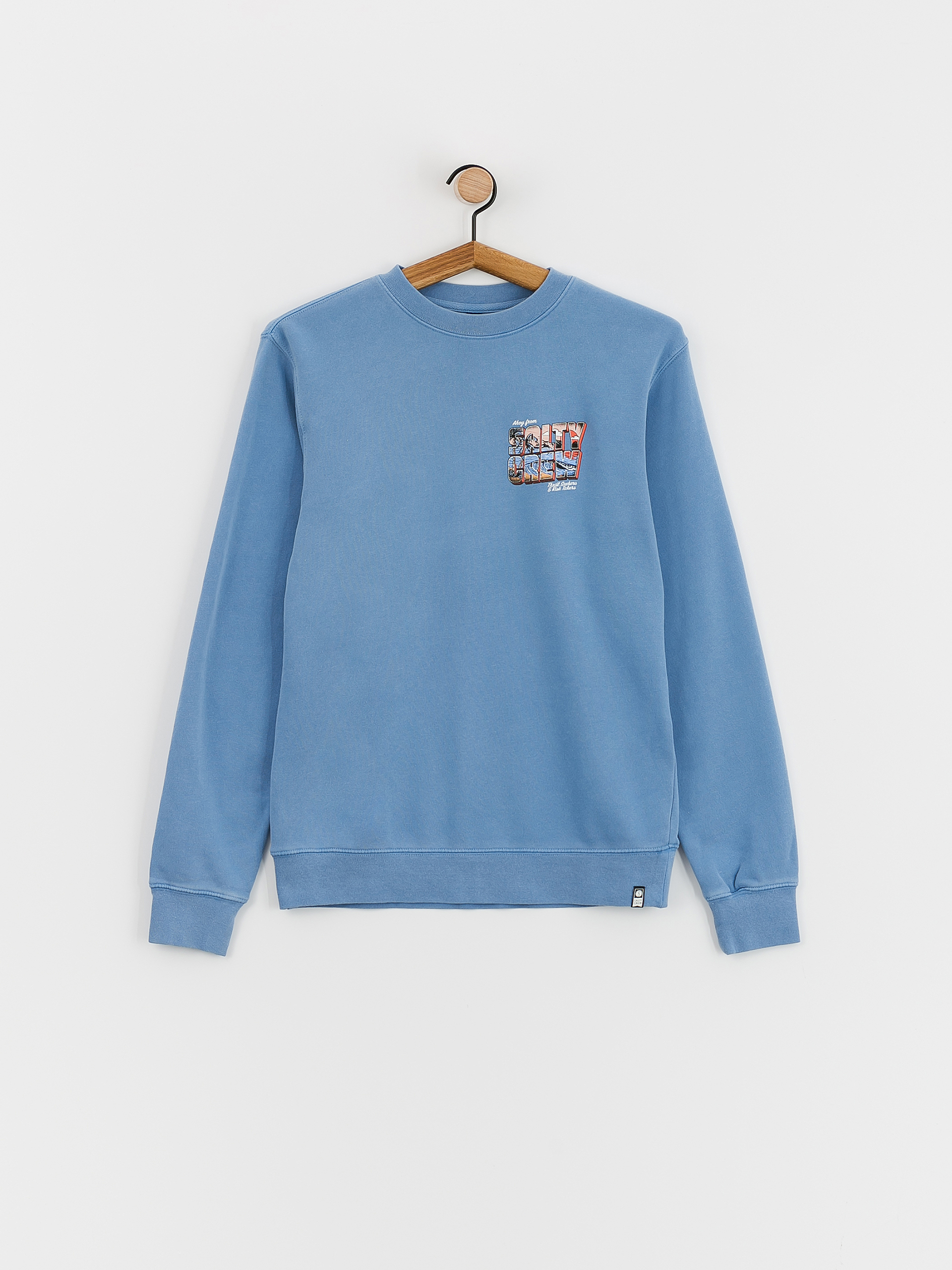 Salty Crew Ahoy Boyfriend Crew Pulóver Wmn (marine blue)