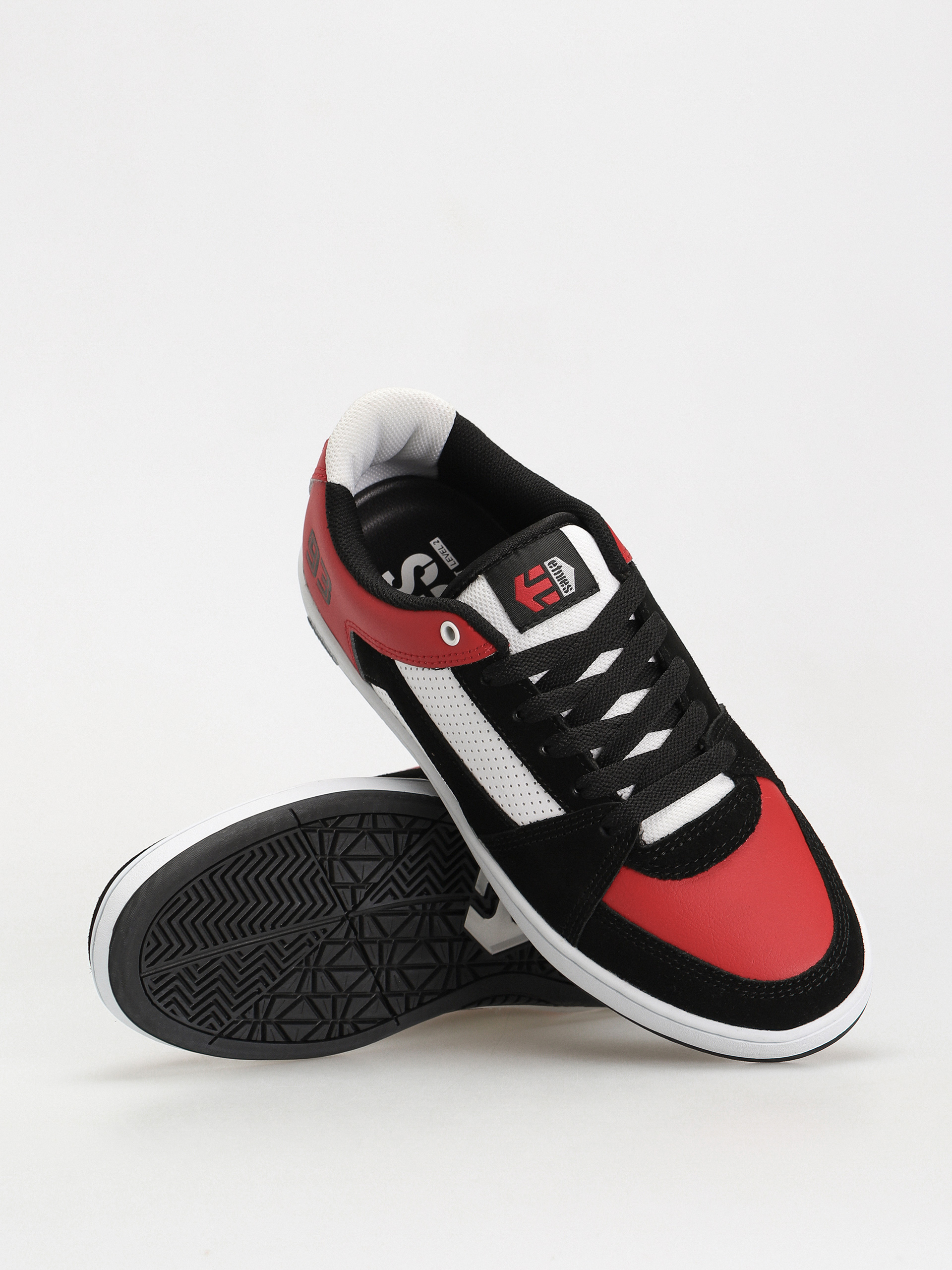 Etnies Mc Rap Lo Cipők (black/red/white)