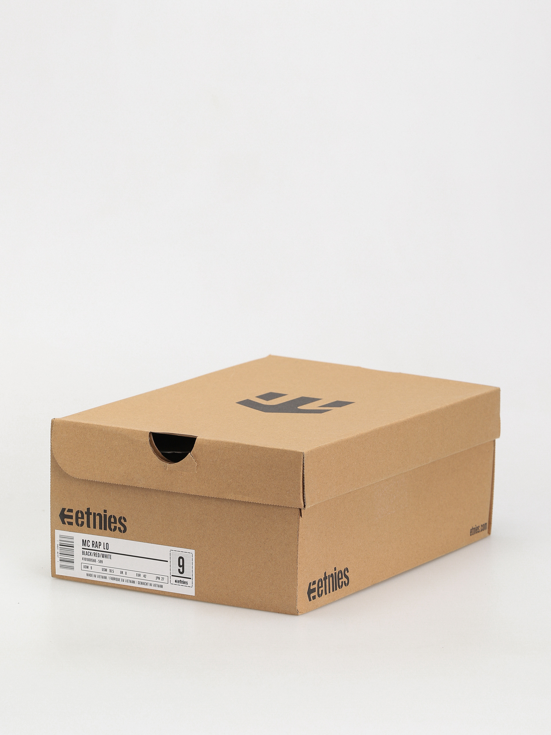 Etnies Mc Rap Lo Cipők (black/red/white)