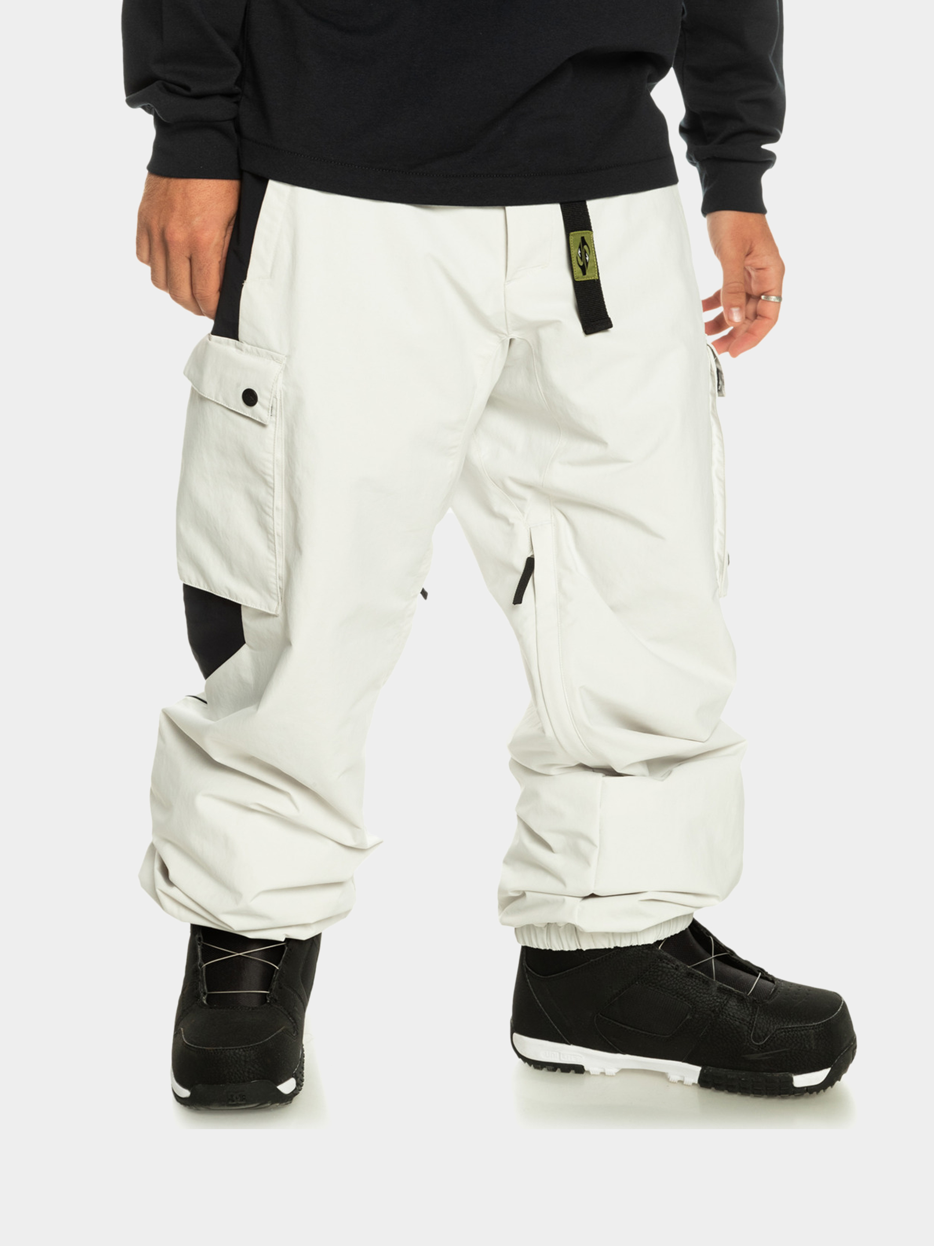 Férfi Quiksilver Snow Down Cargo Snowboard nadrág (nimbus cloud)