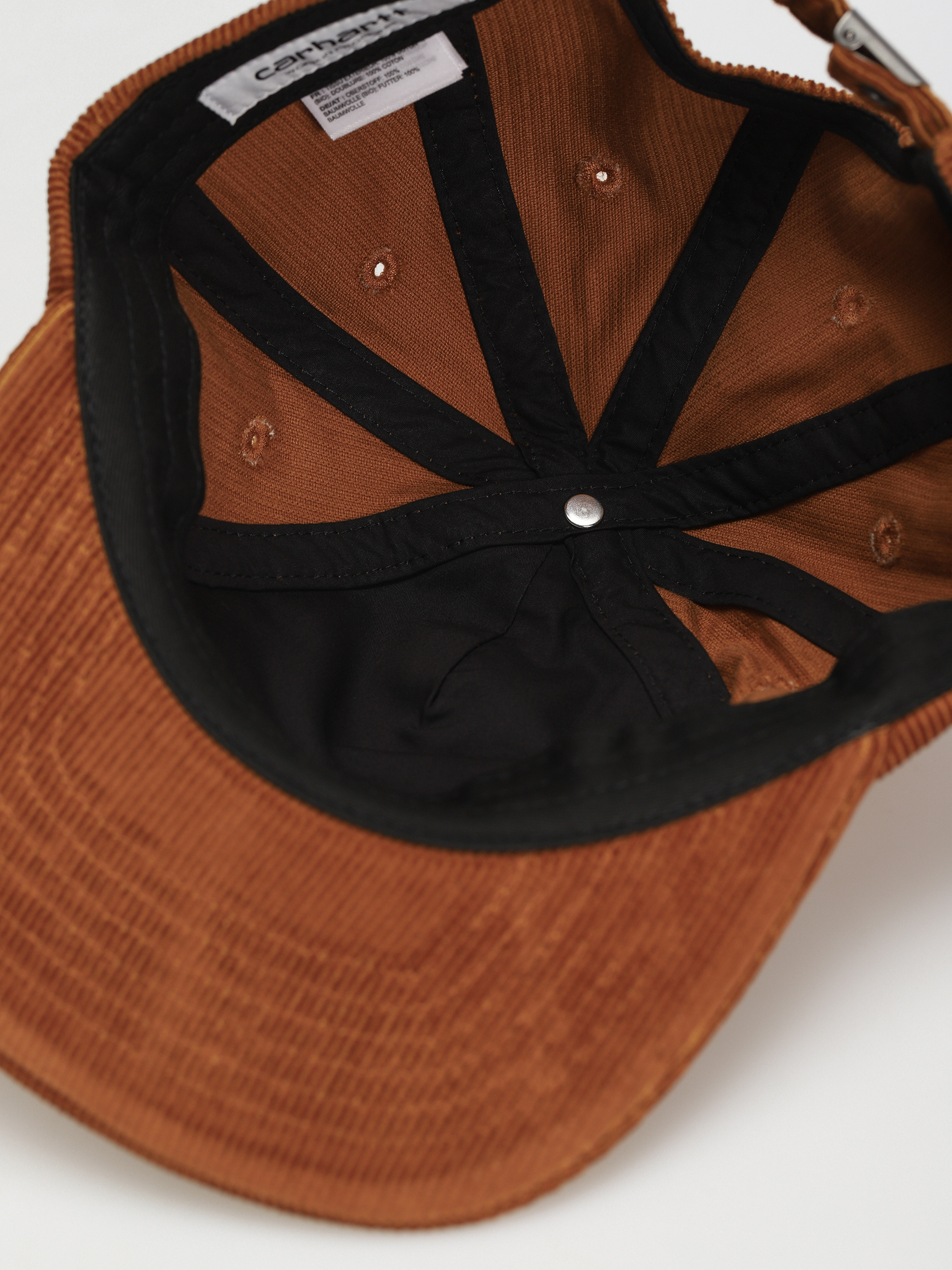 Carhartt WIP Rugged Baseball sapka (deep h brown/black)