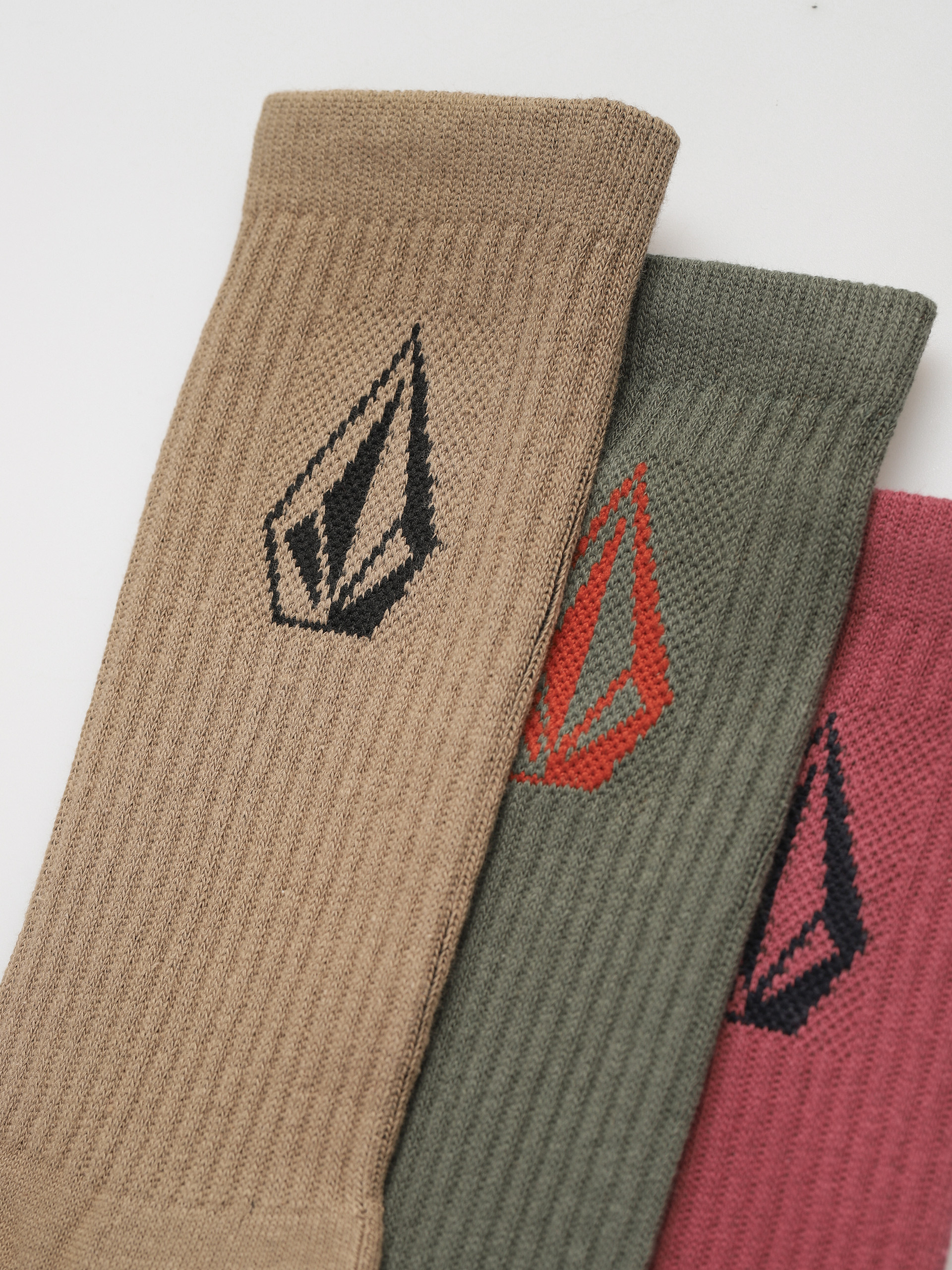 Volcom Full Stone 3Pk Zokni (agave)