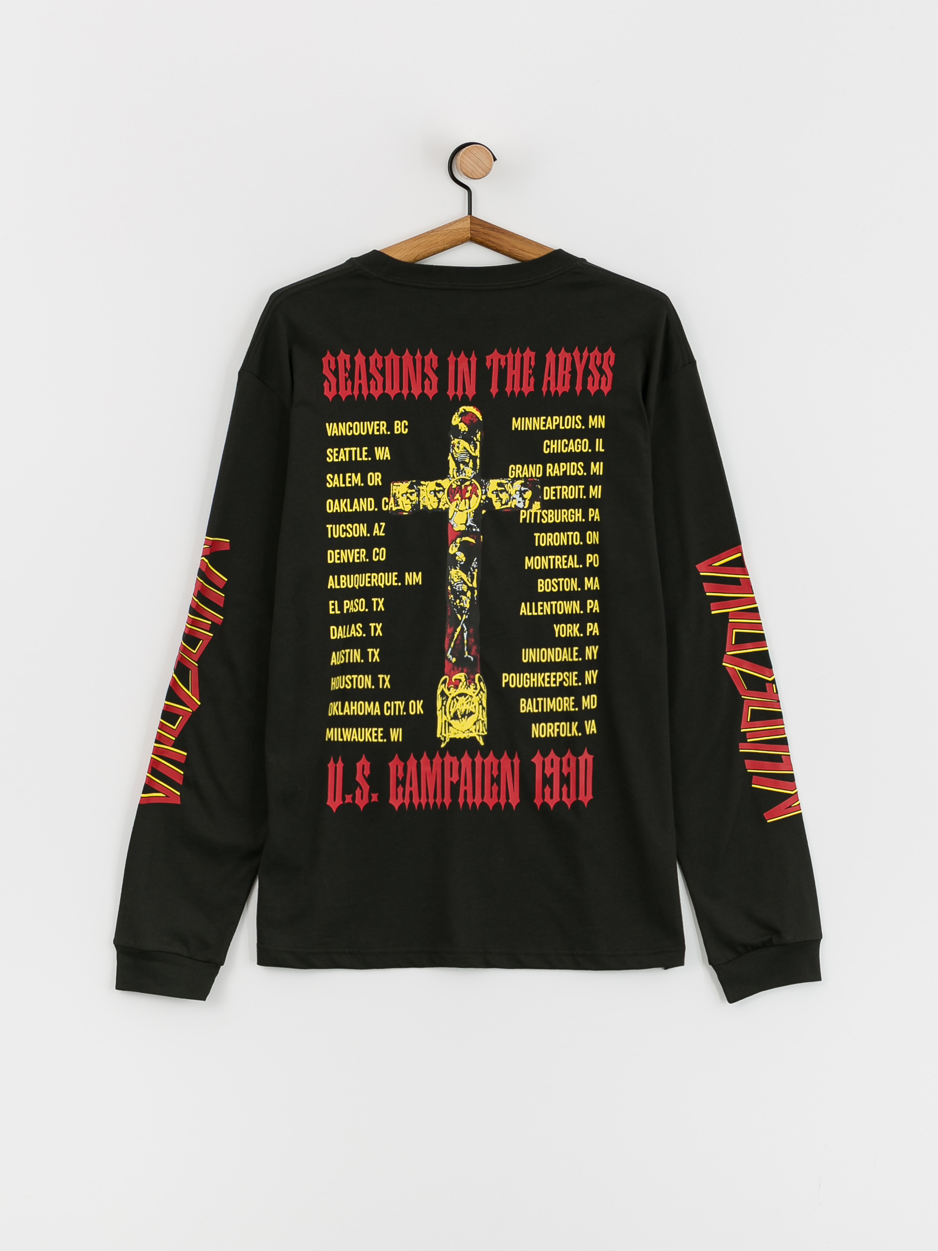 DC X Slayer Hosszú ujjú felső (pirate black)