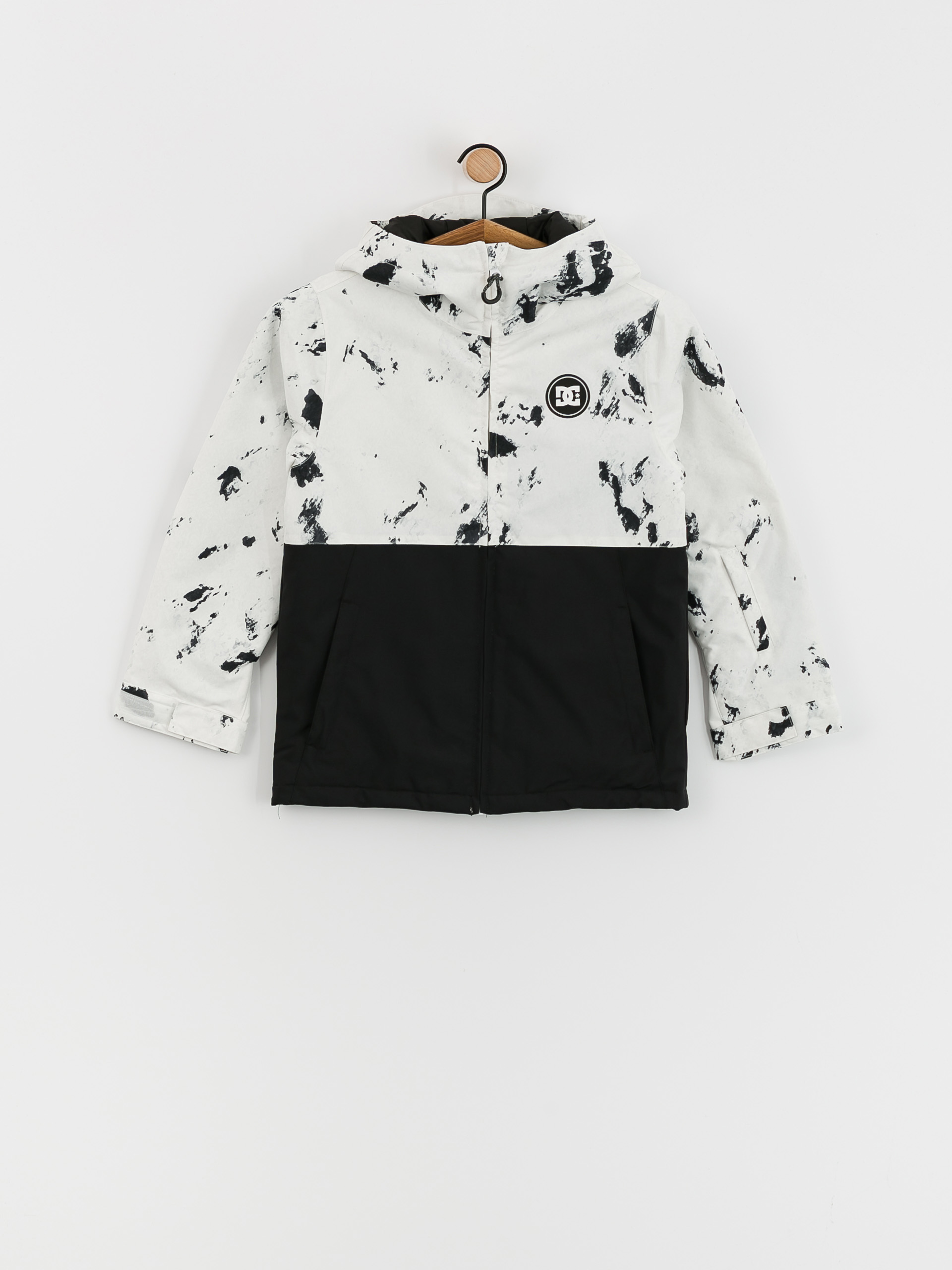 DC Basis Print JR Snowboard dzseki (snow camo)