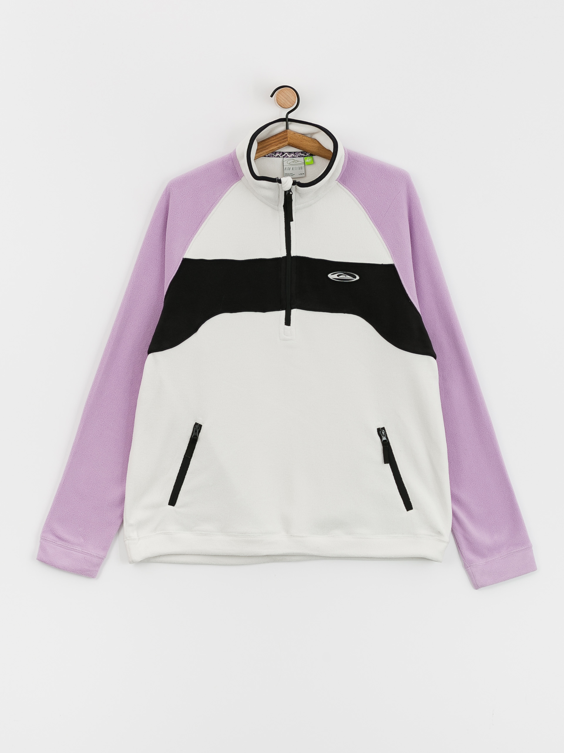 Férfi Quiksilver Powder Chaser Polár pulóver (nimbus cloud)