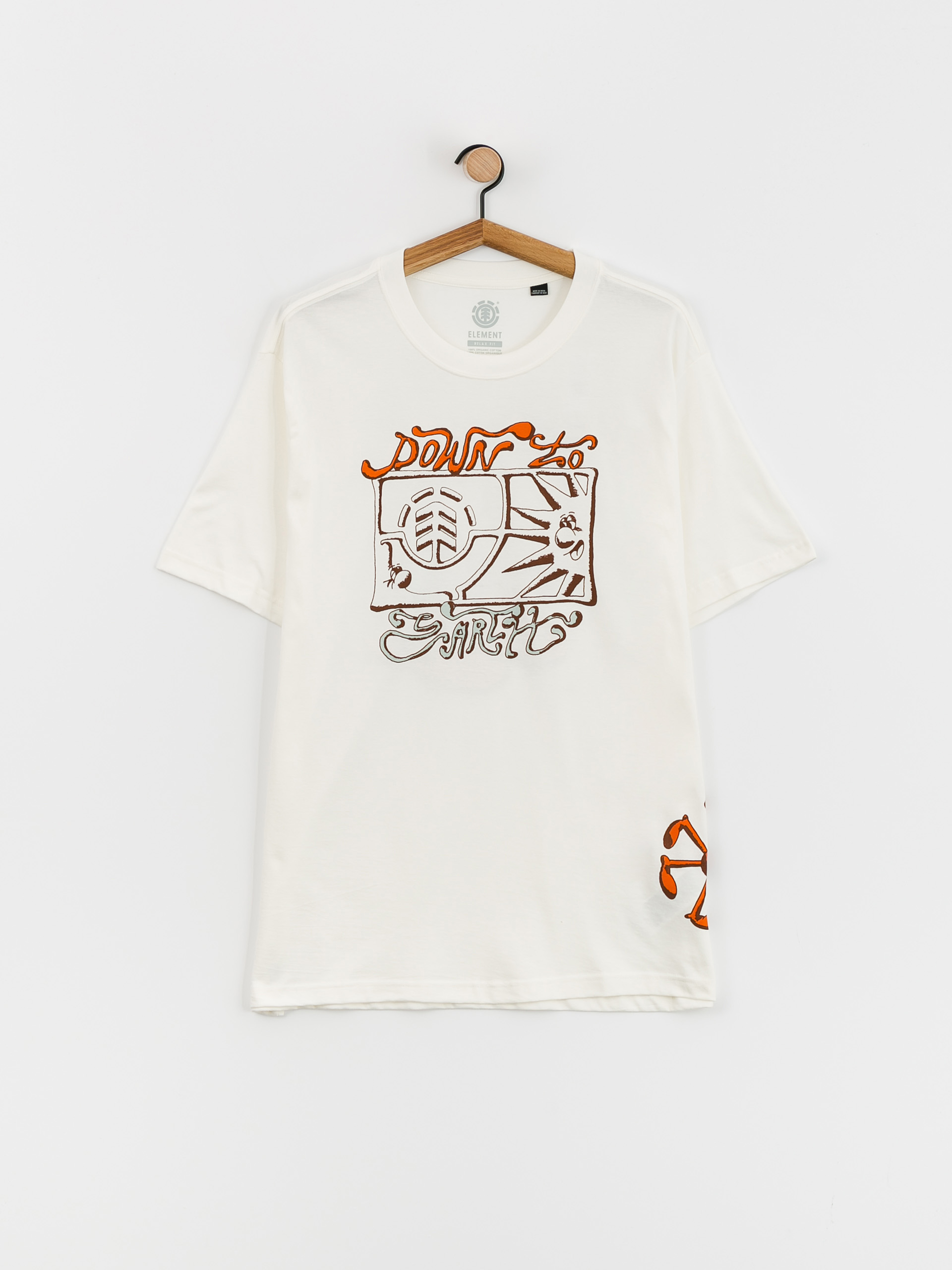 Element Down To Earth Póló (egret)