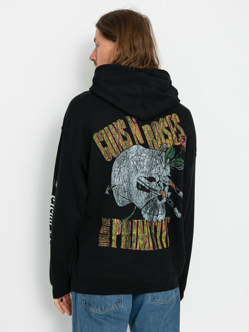 Primitive X Guns N' Roses Nightrain HD Kapucnis pulóver (black)