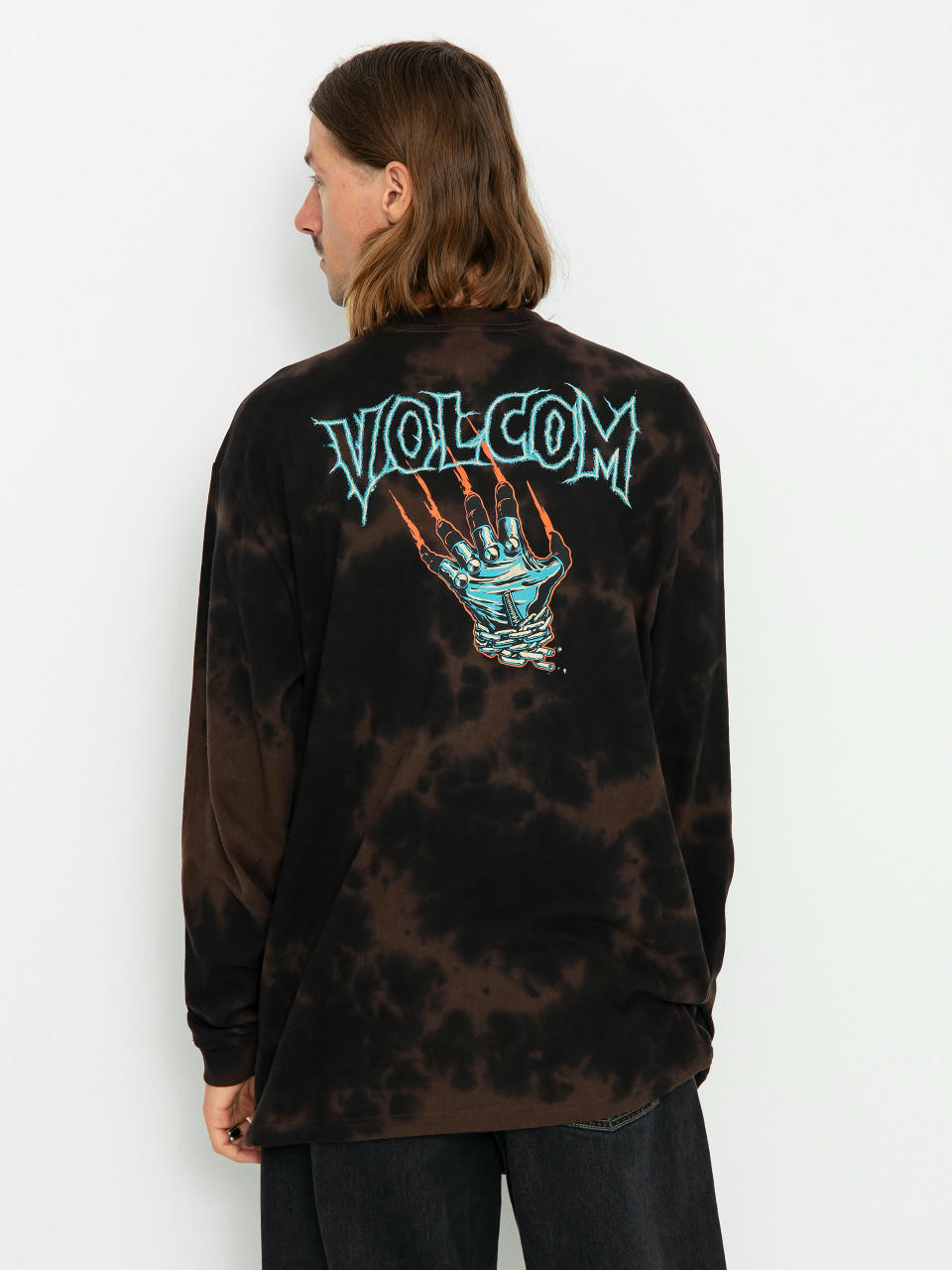 Volcom Fa Max Sherman Hosszú ujjú felső (bitter chocolate)