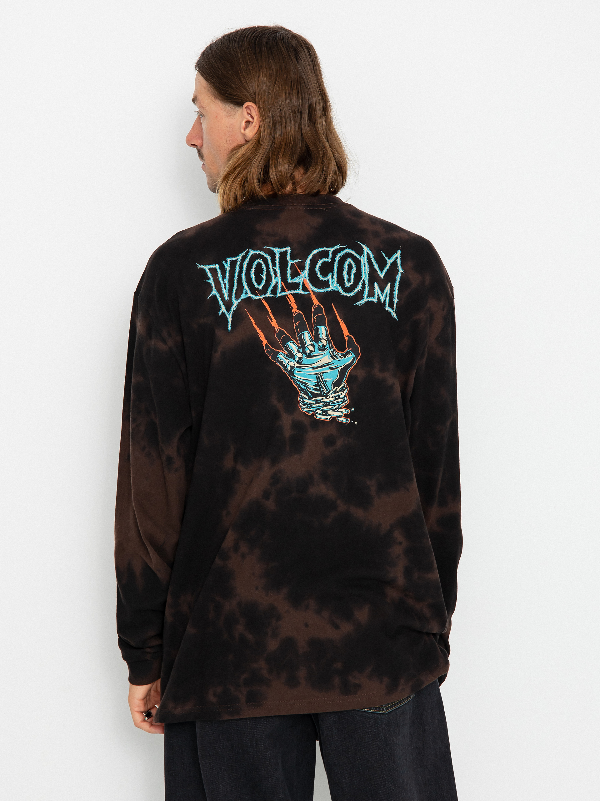Volcom Fa Max Sherman Hosszú ujjú felső (bitter chocolate)