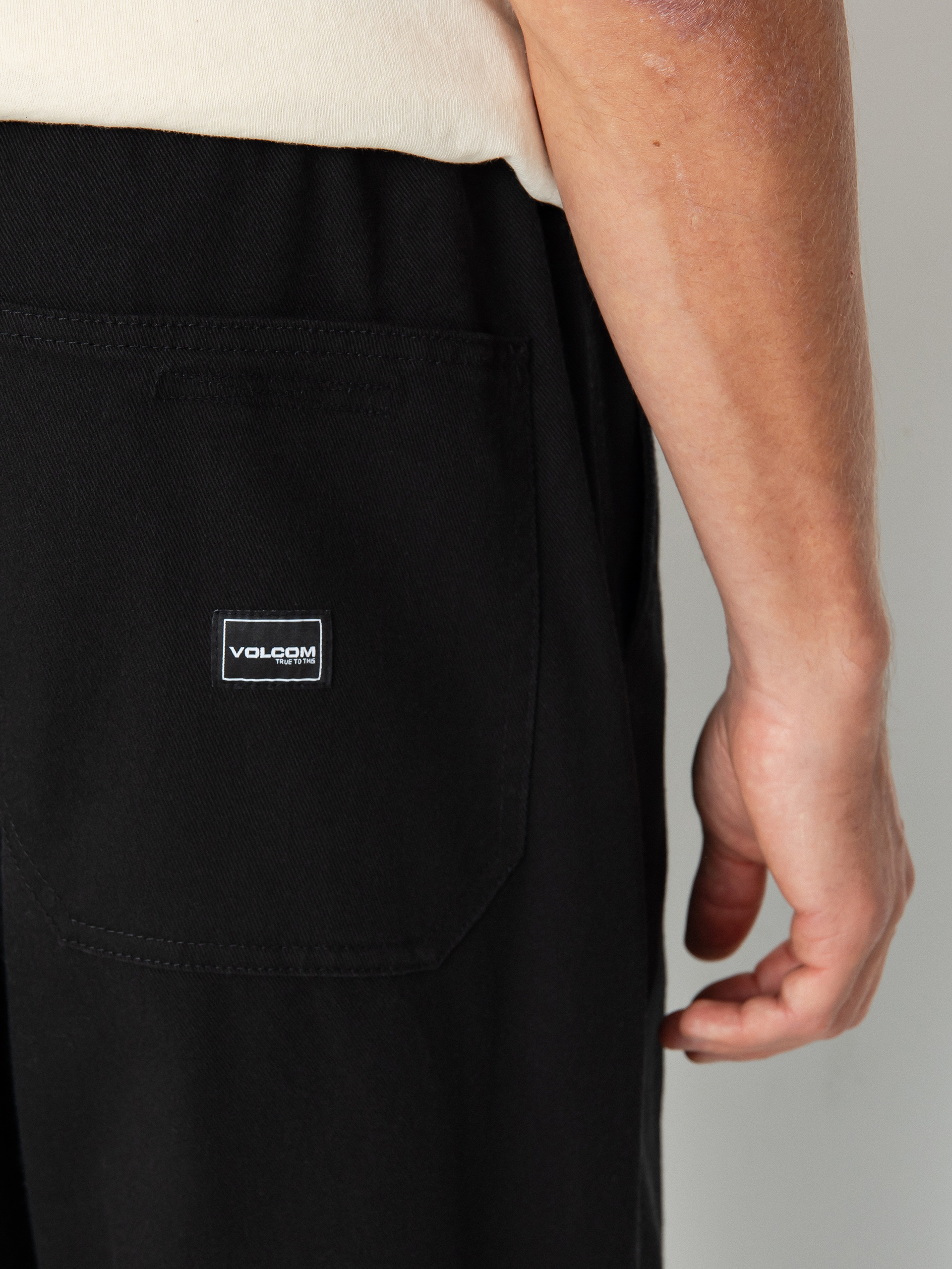 Volcom Outer Spaced Casual Kisnadrág (black)