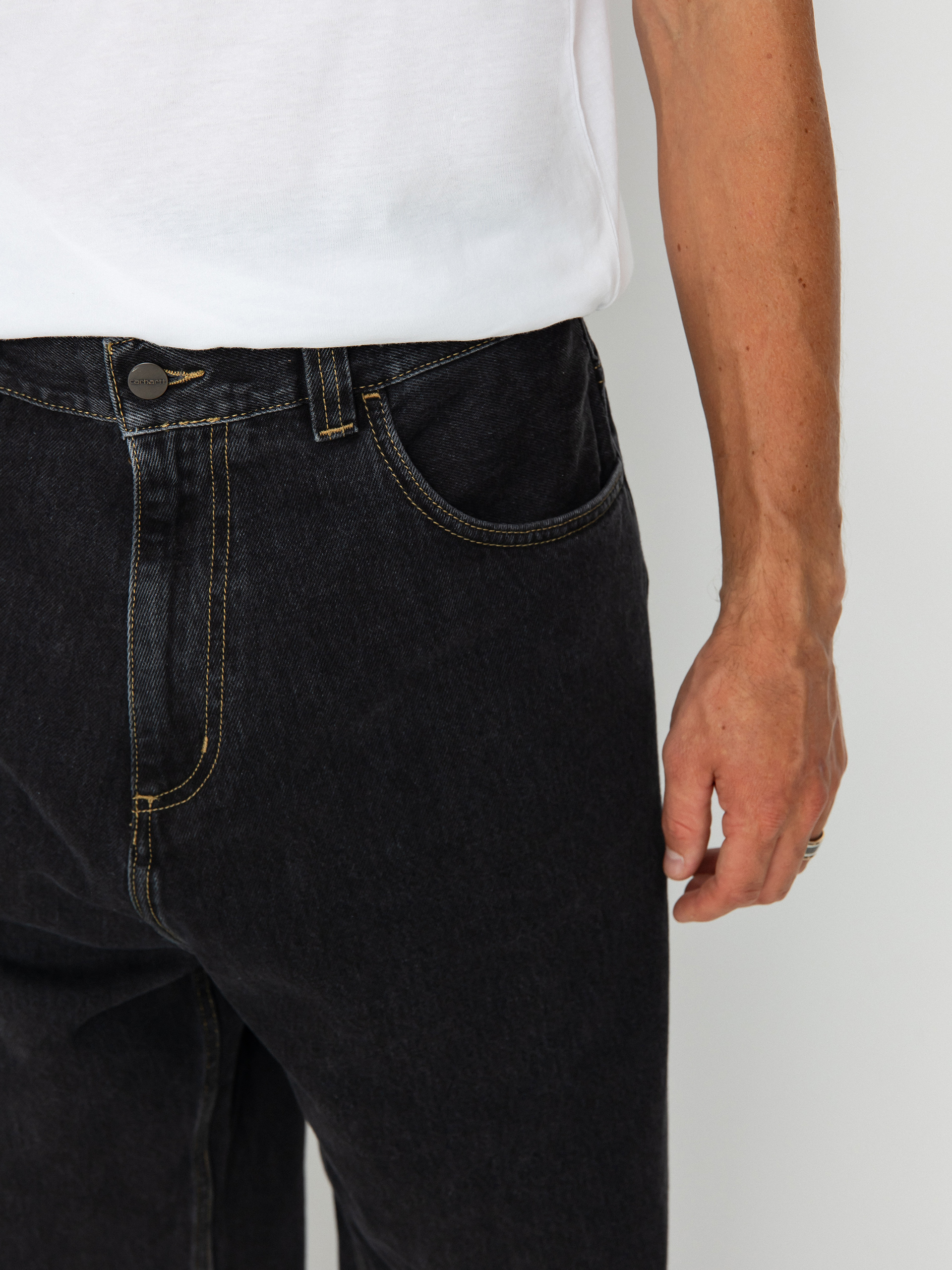 Carhartt WIP Brandon Kisnadrág (black)