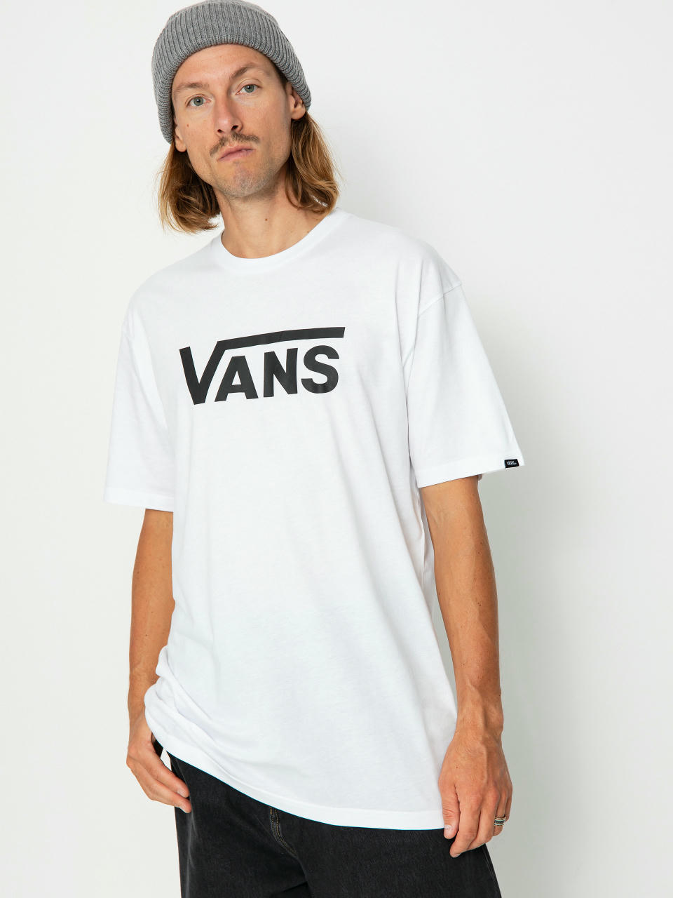 Ujjatlan felső Vans Vans Classic (white/black)