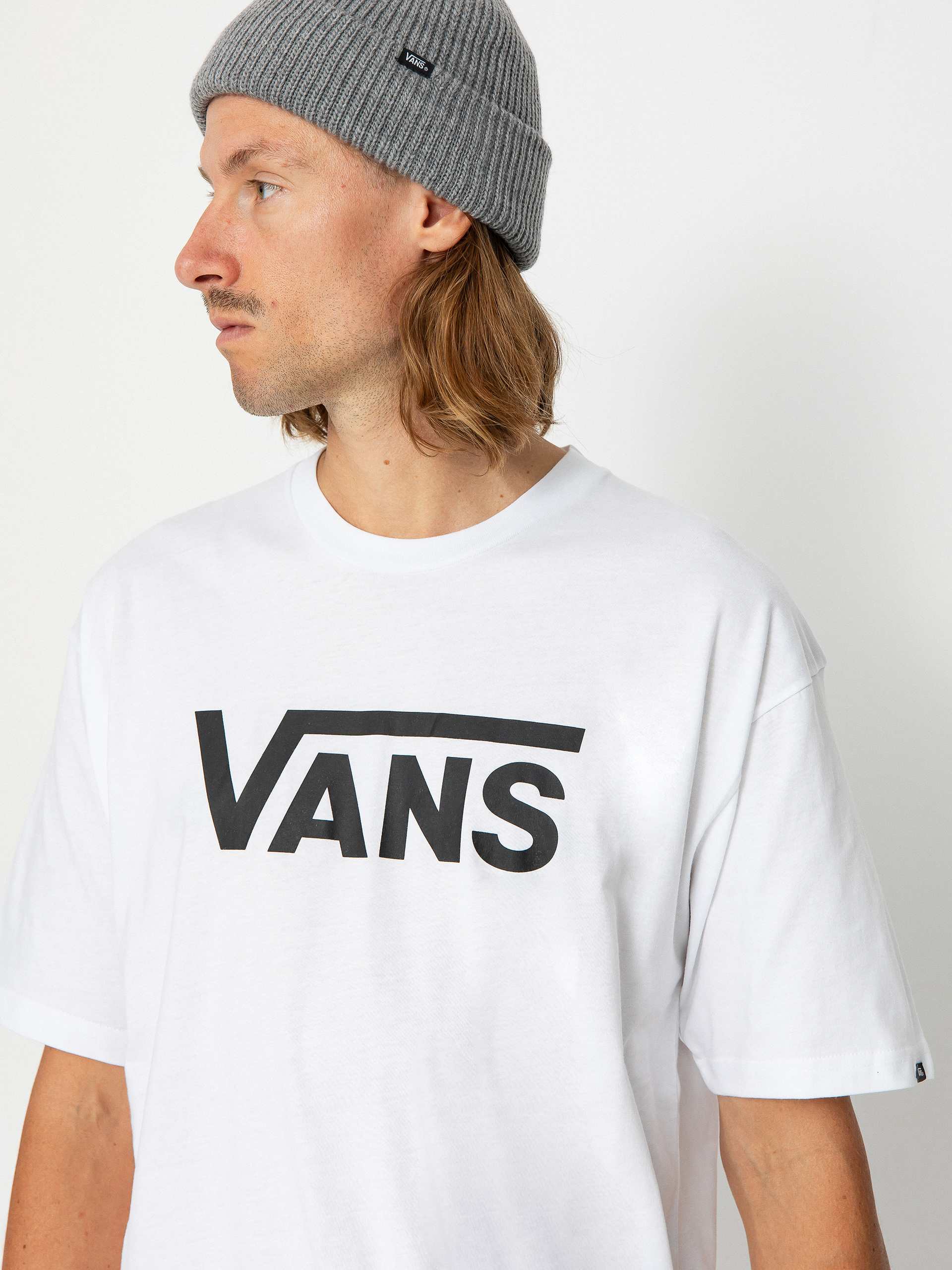 Ujjatlan felső Vans Vans Classic (white/black)