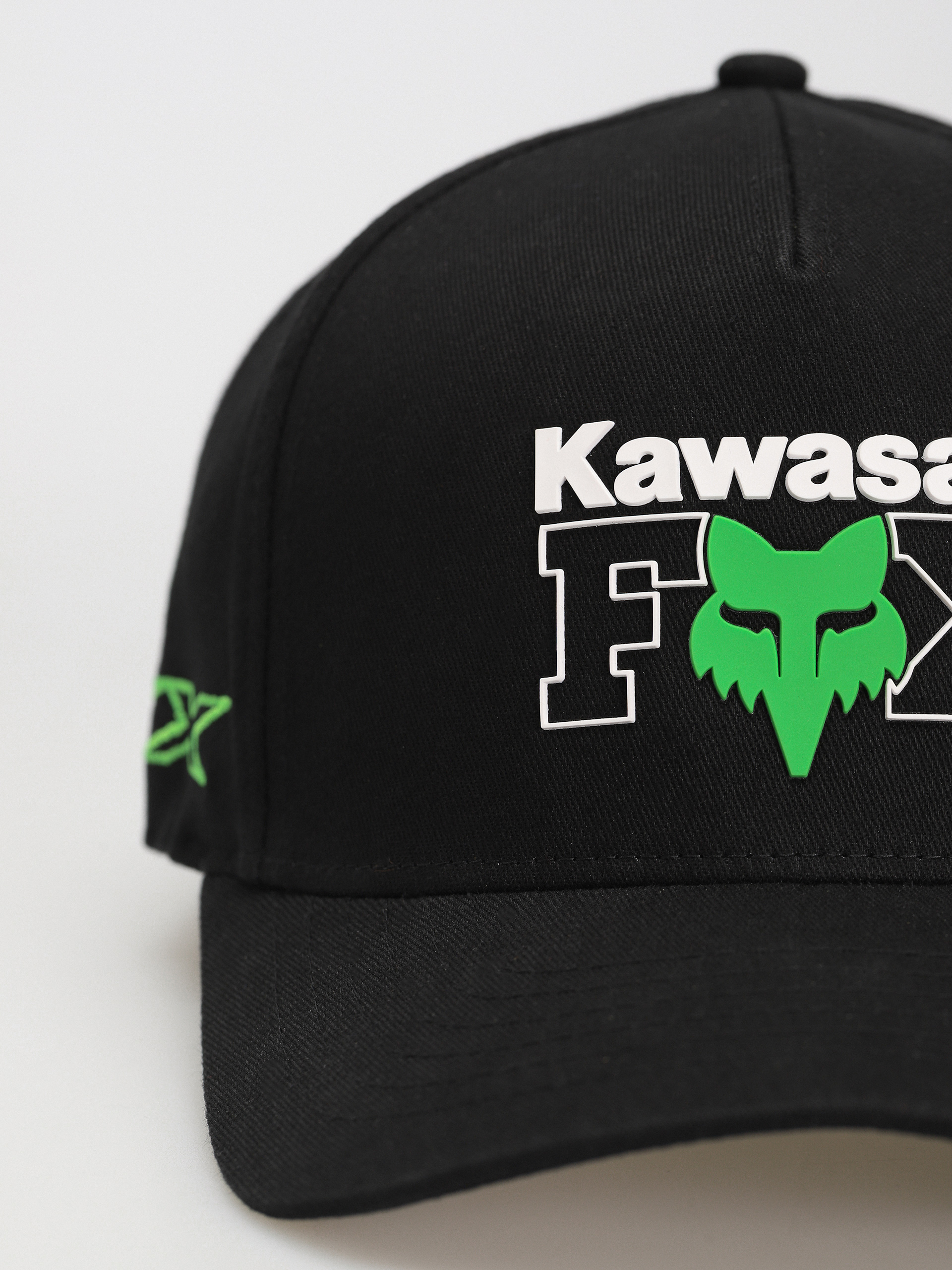 Fox X Kawi Flexfit Baseball sapka (black)