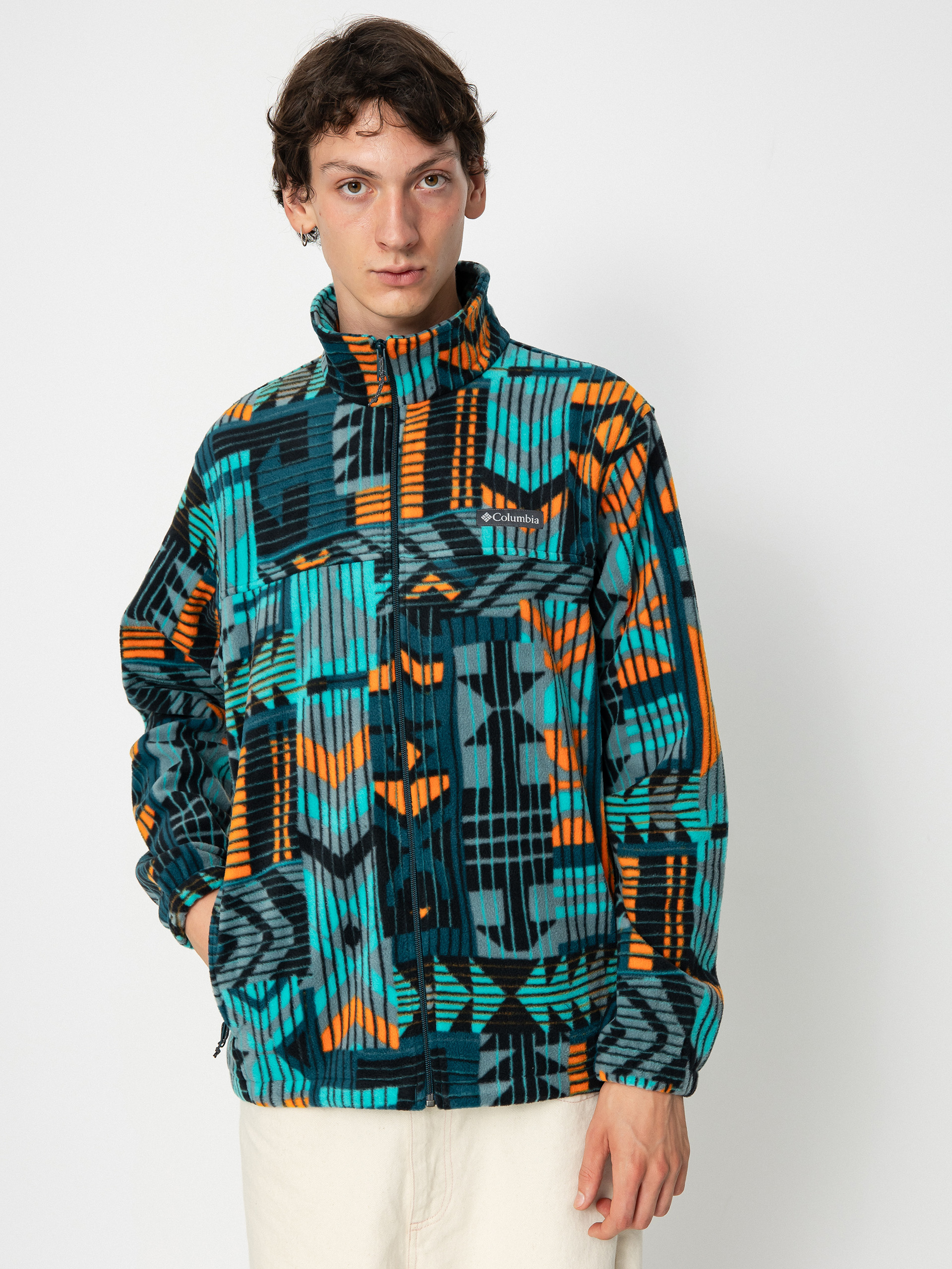 Férfi Columbia Steens Mountain Polár pulóver (night wave path)