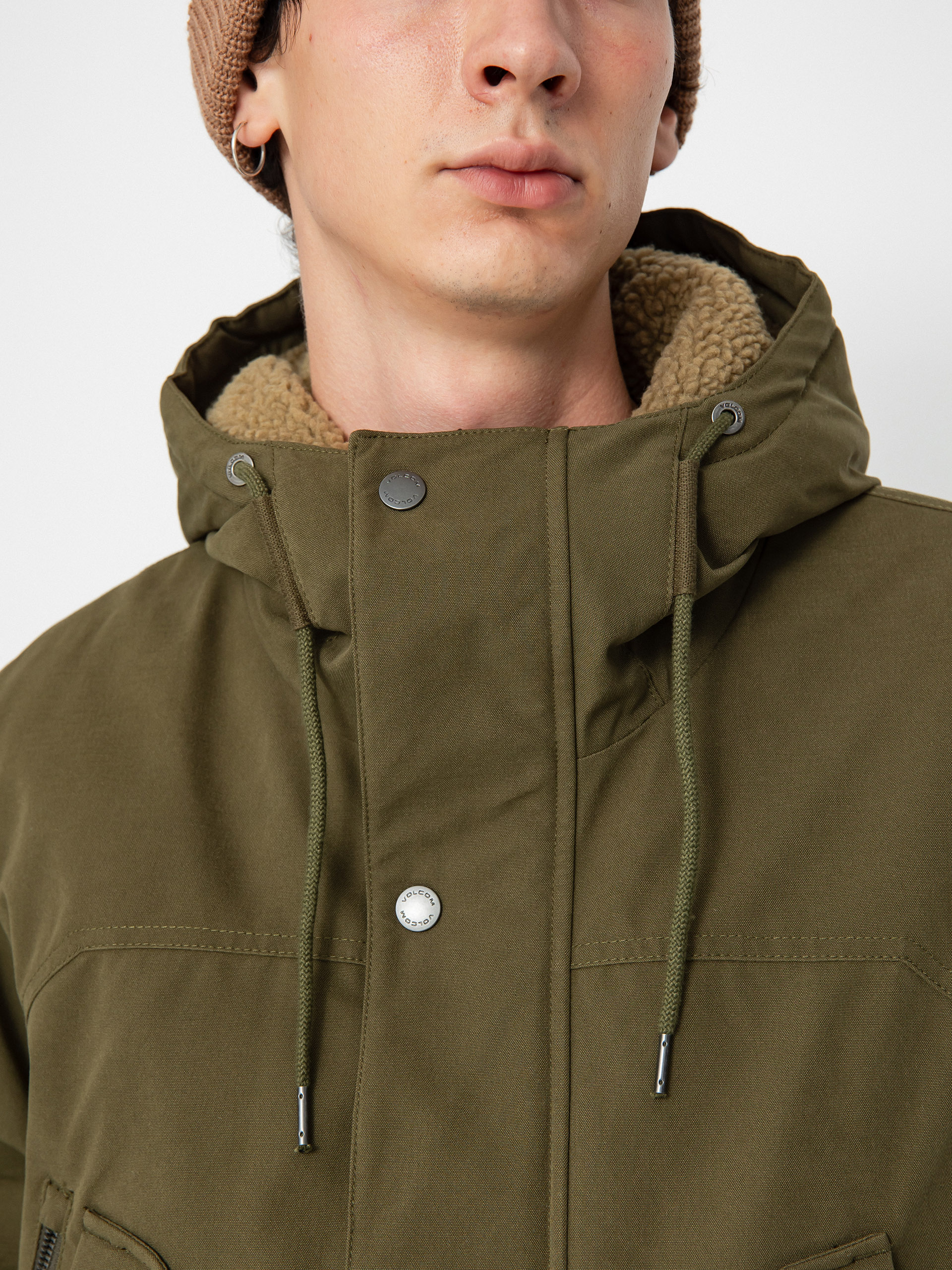 Volcom Starget 5K Parka Dzseki (military)