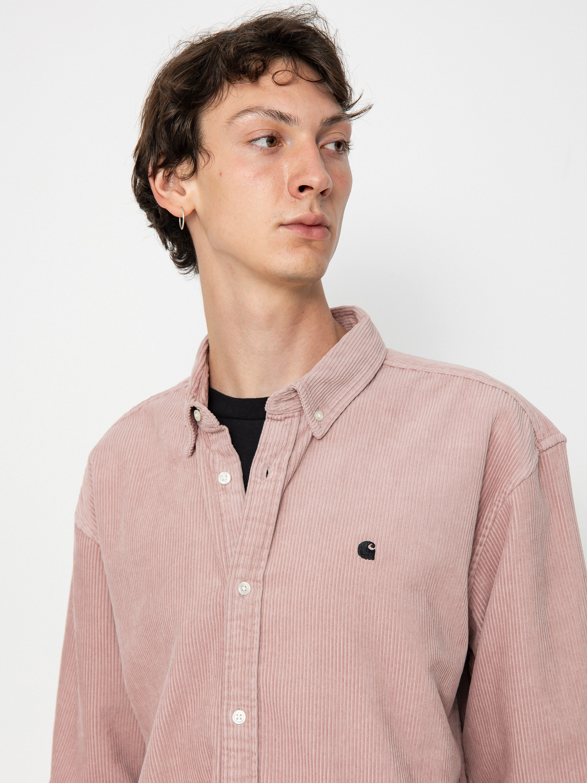 Carhartt WIP Madison Cord Ing (glassy pink/black)
