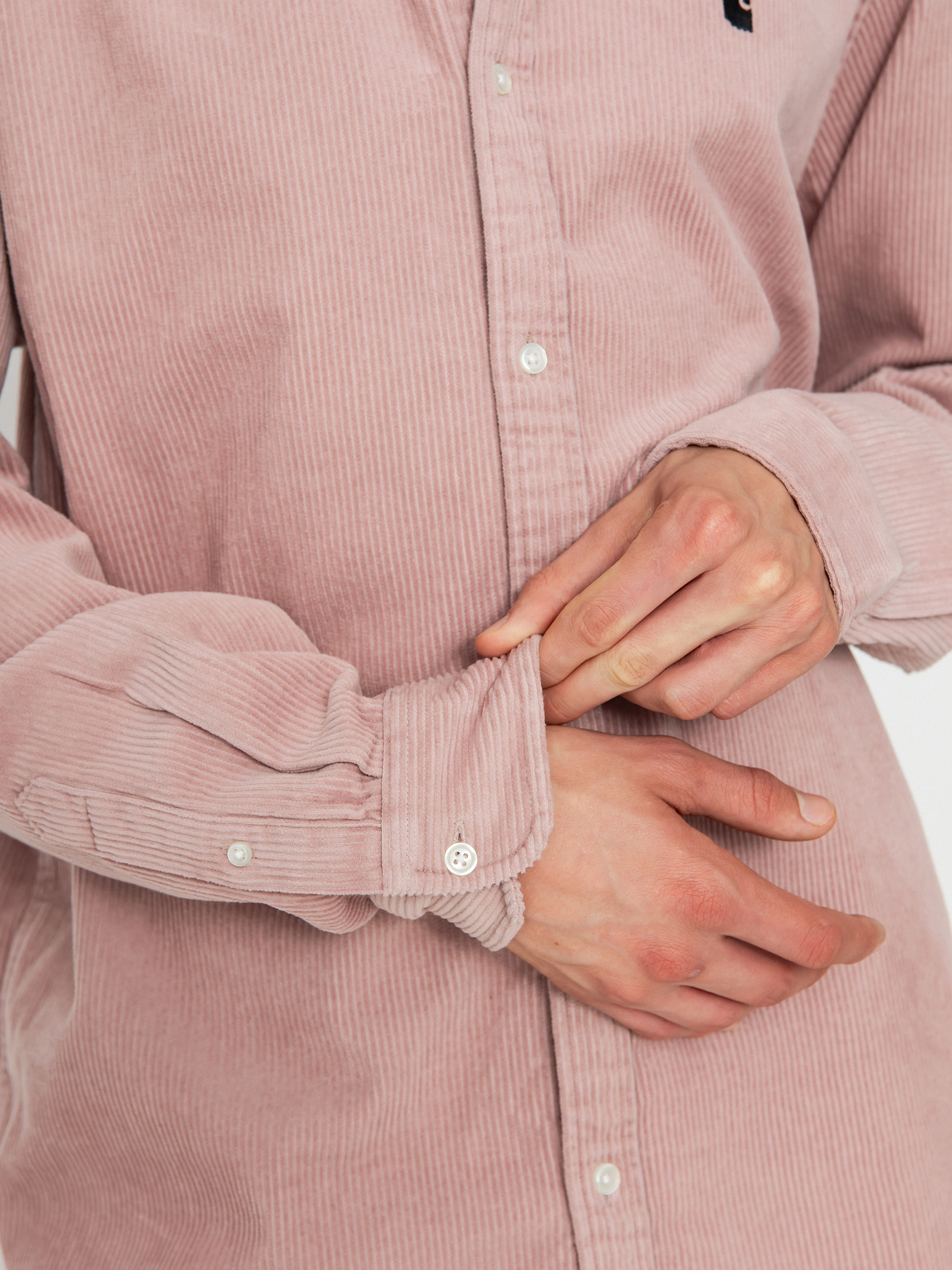 Carhartt WIP Madison Cord Ing (glassy pink/black)