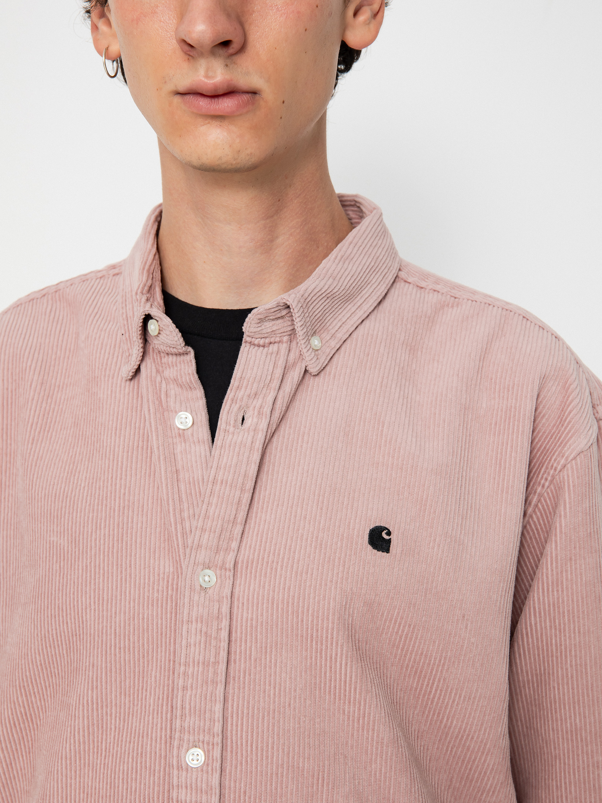 Carhartt WIP Madison Cord Ing (glassy pink/black)