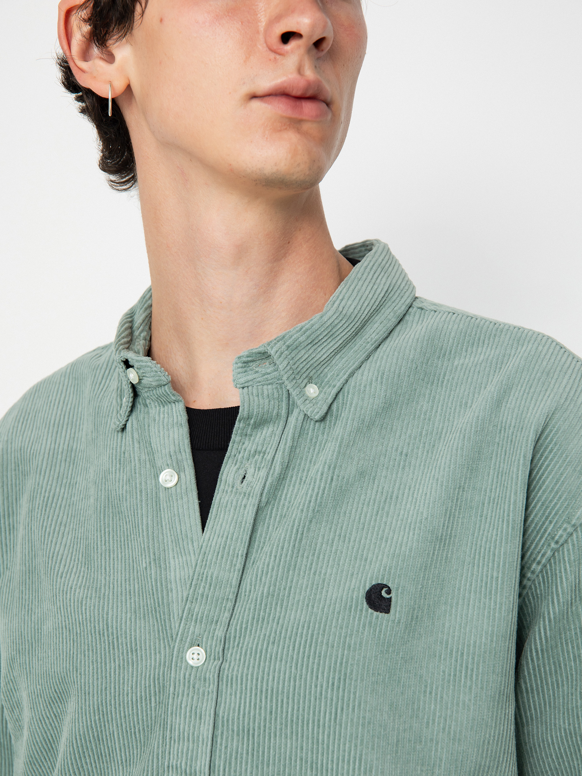 Carhartt WIP Madison Cord Ing (glassy teal/black)