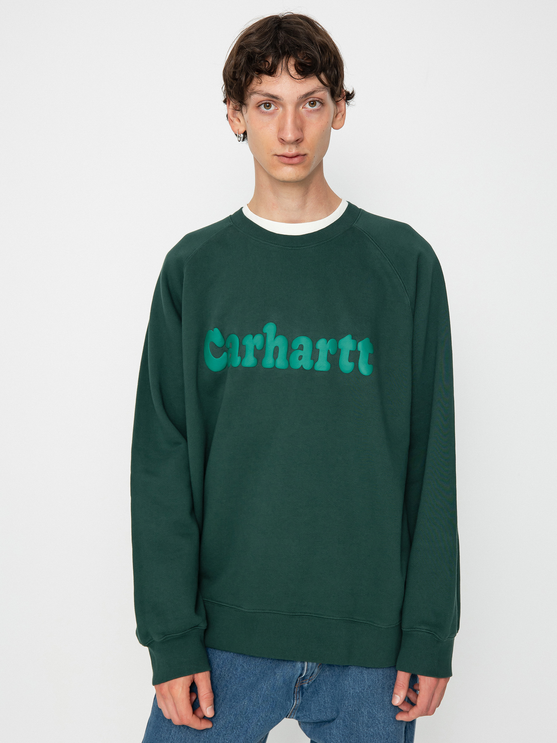 Carhartt WIP Bubbles Pulu00f3ver (discovery green/green)