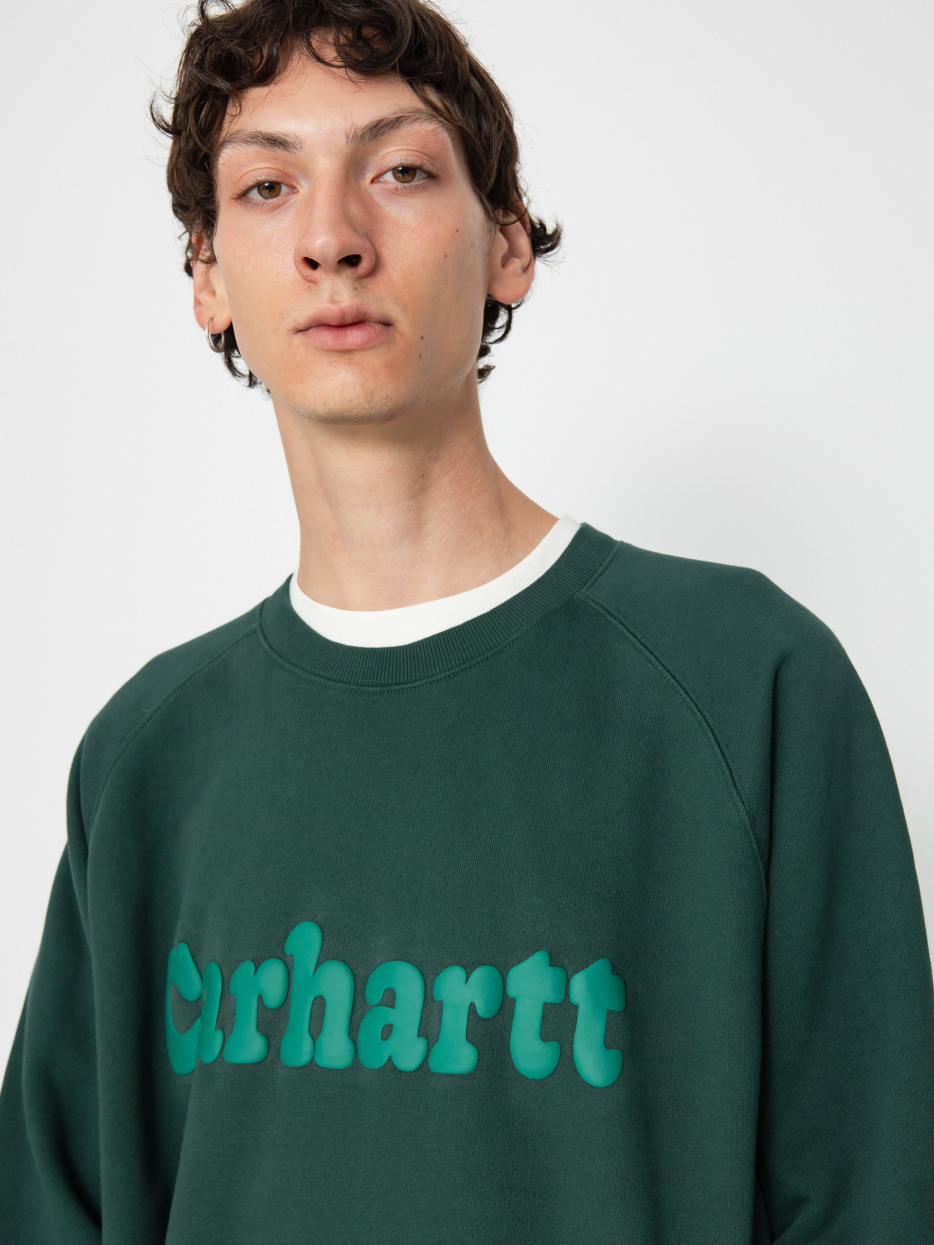 Carhartt WIP Bubbles Pulóver (discovery green/green)