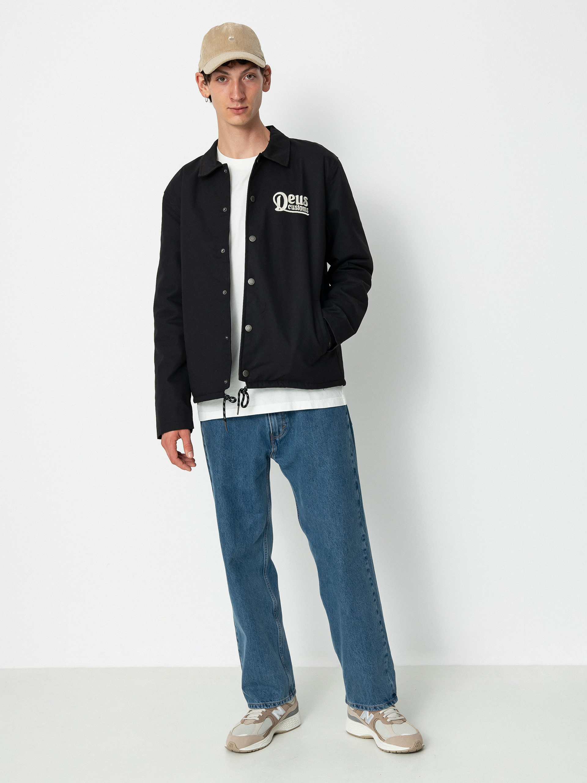 Deus Ex Machina Breeze Coach Dzseki (black)