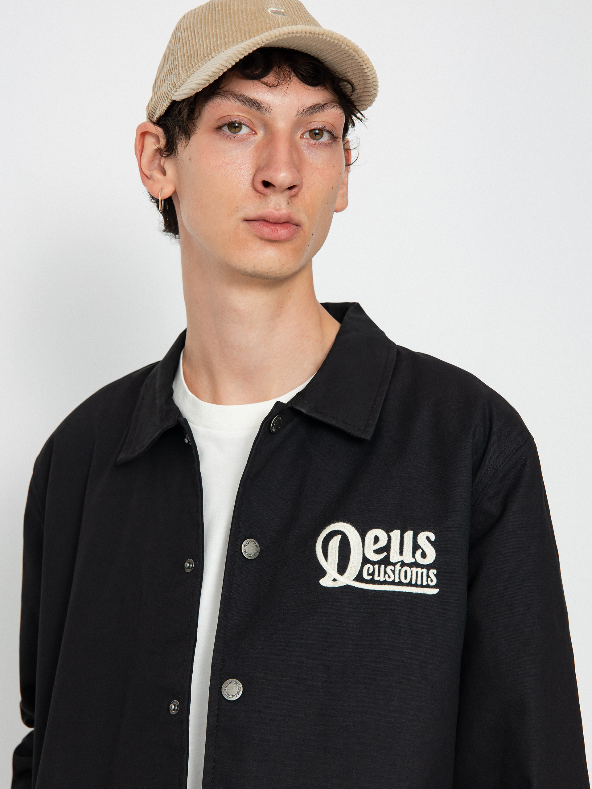 Deus Ex Machina Breeze Coach Dzseki (black)