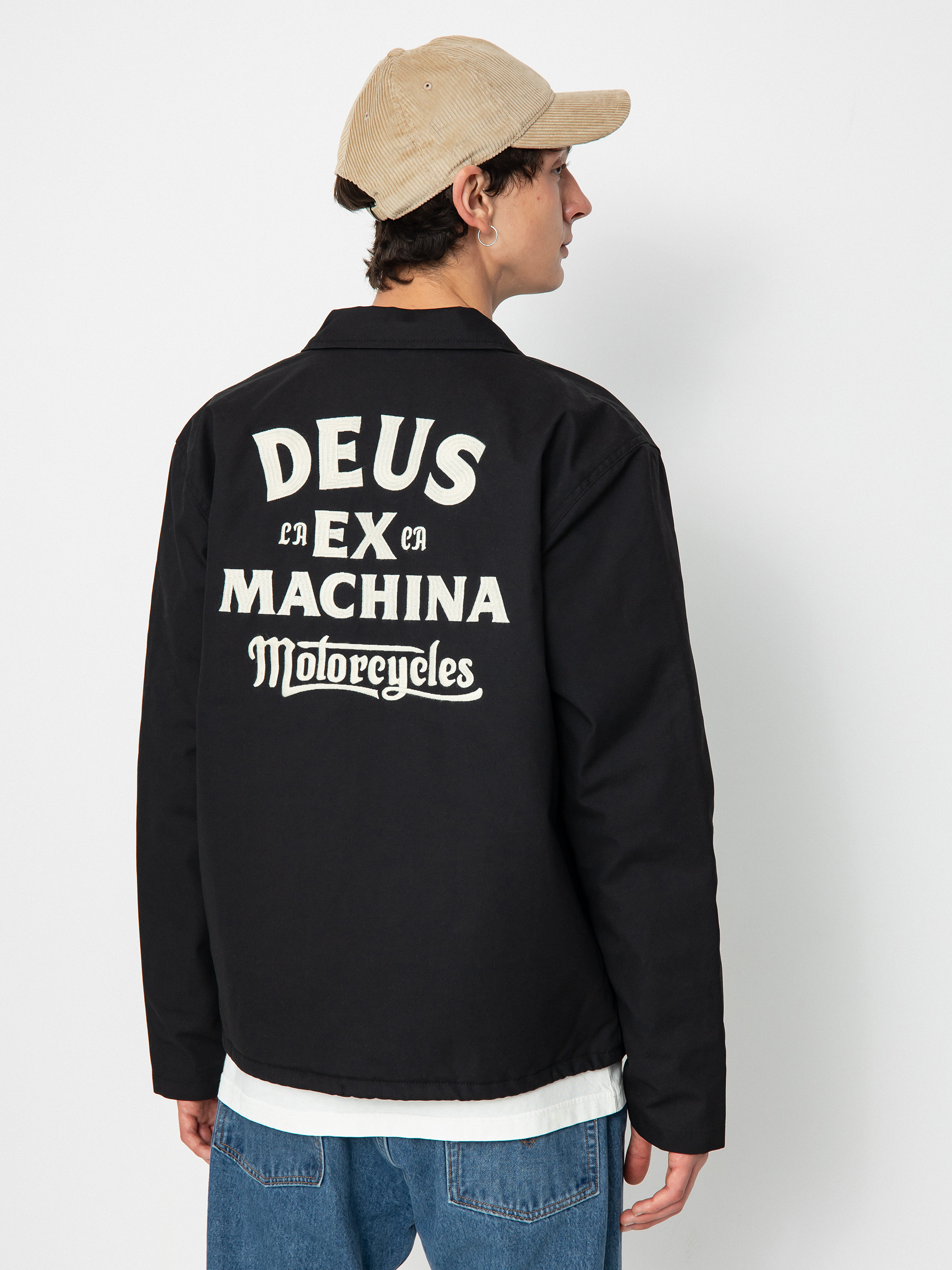 Deus Ex Machina Breeze Coach Dzseki (black)