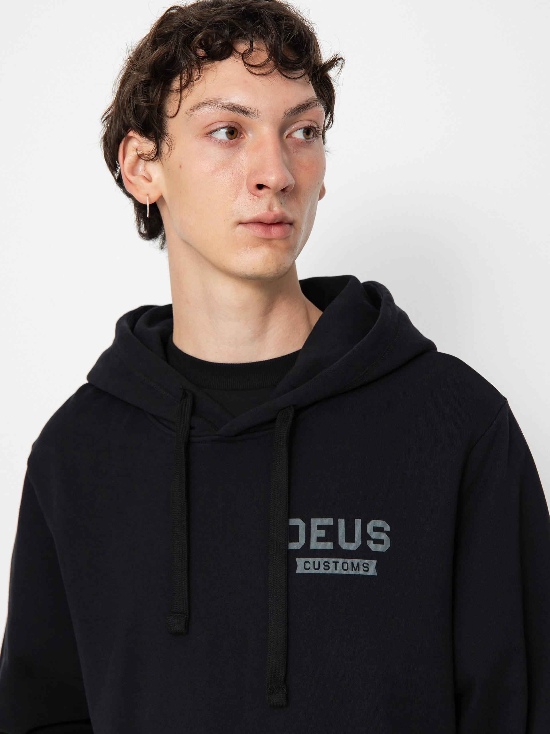 Deus Ex Machina Billy HD Kapucnis pulóver (black)