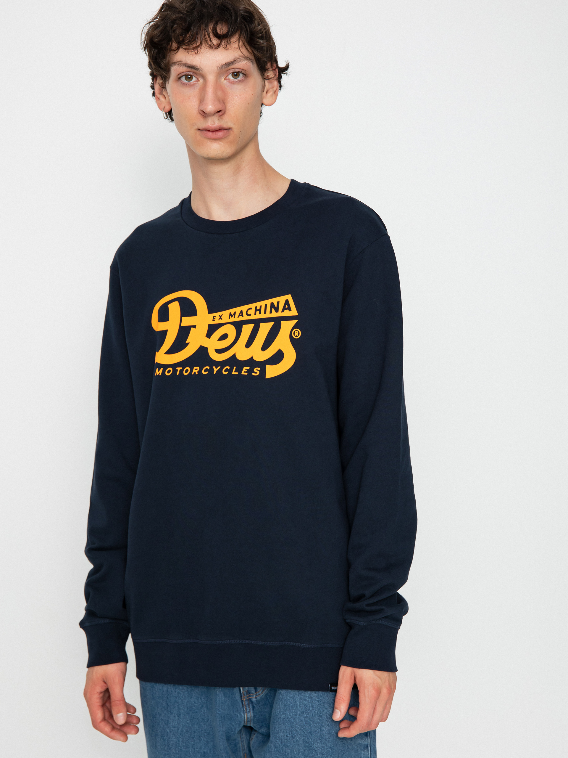 Deus Ex Machina Relief Crew Pulóver (navy)