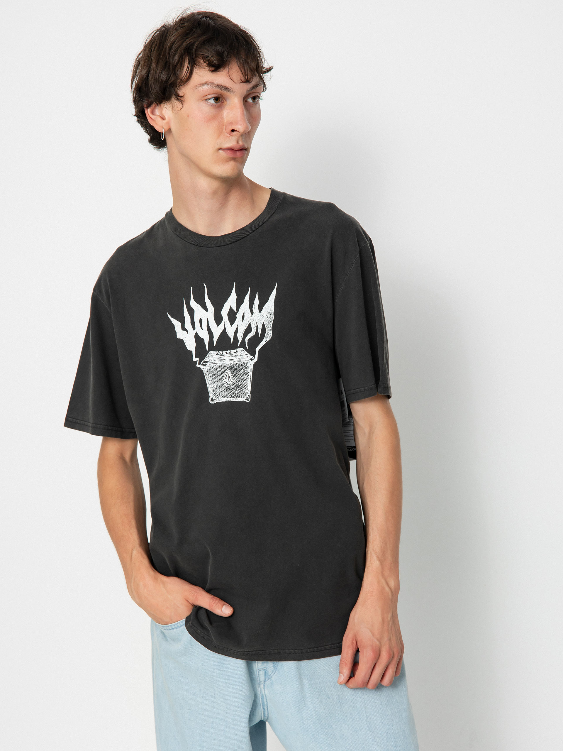 Volcom Amplified Stone Pw Póló (black)