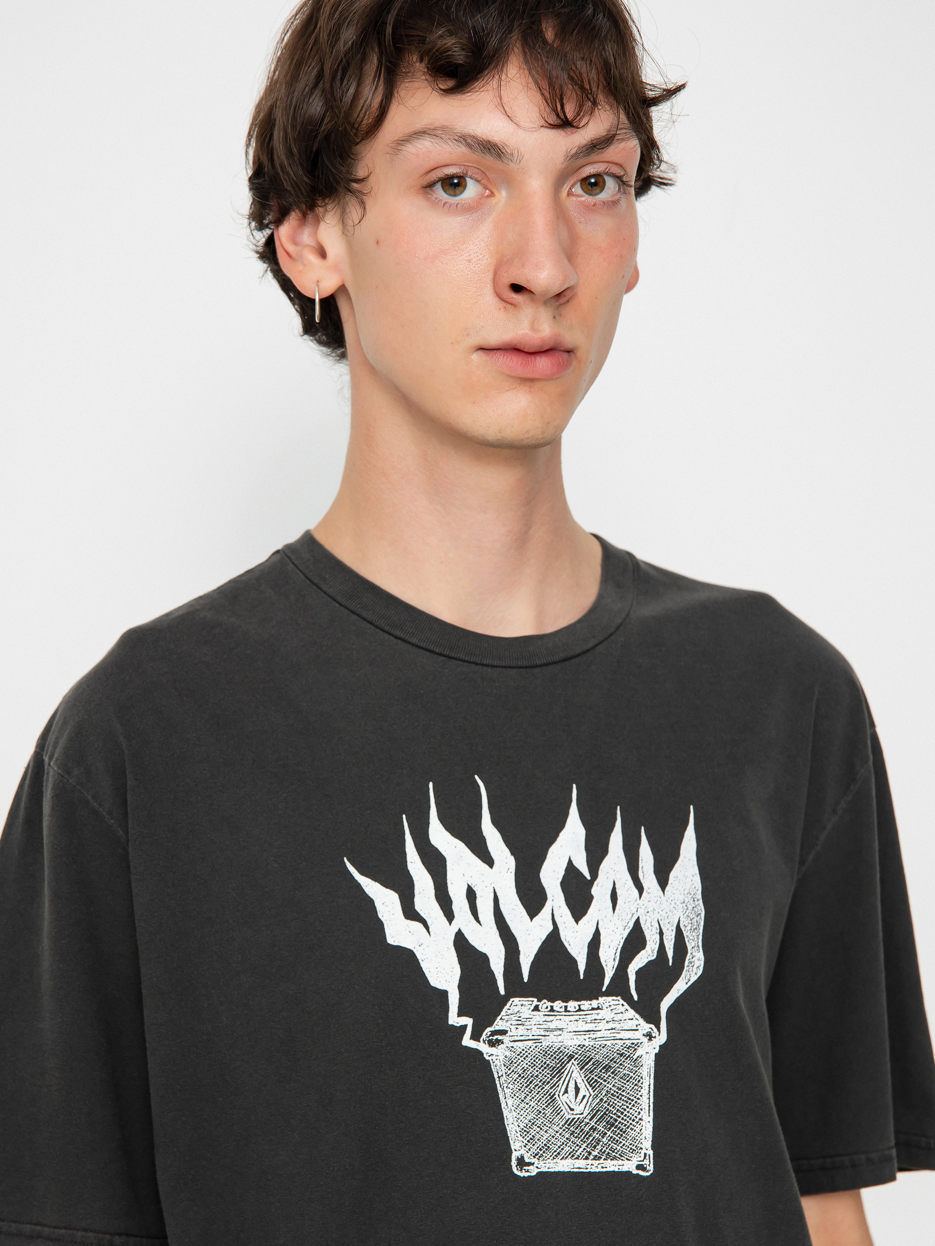 Volcom Amplified Stone Pw Póló (black)