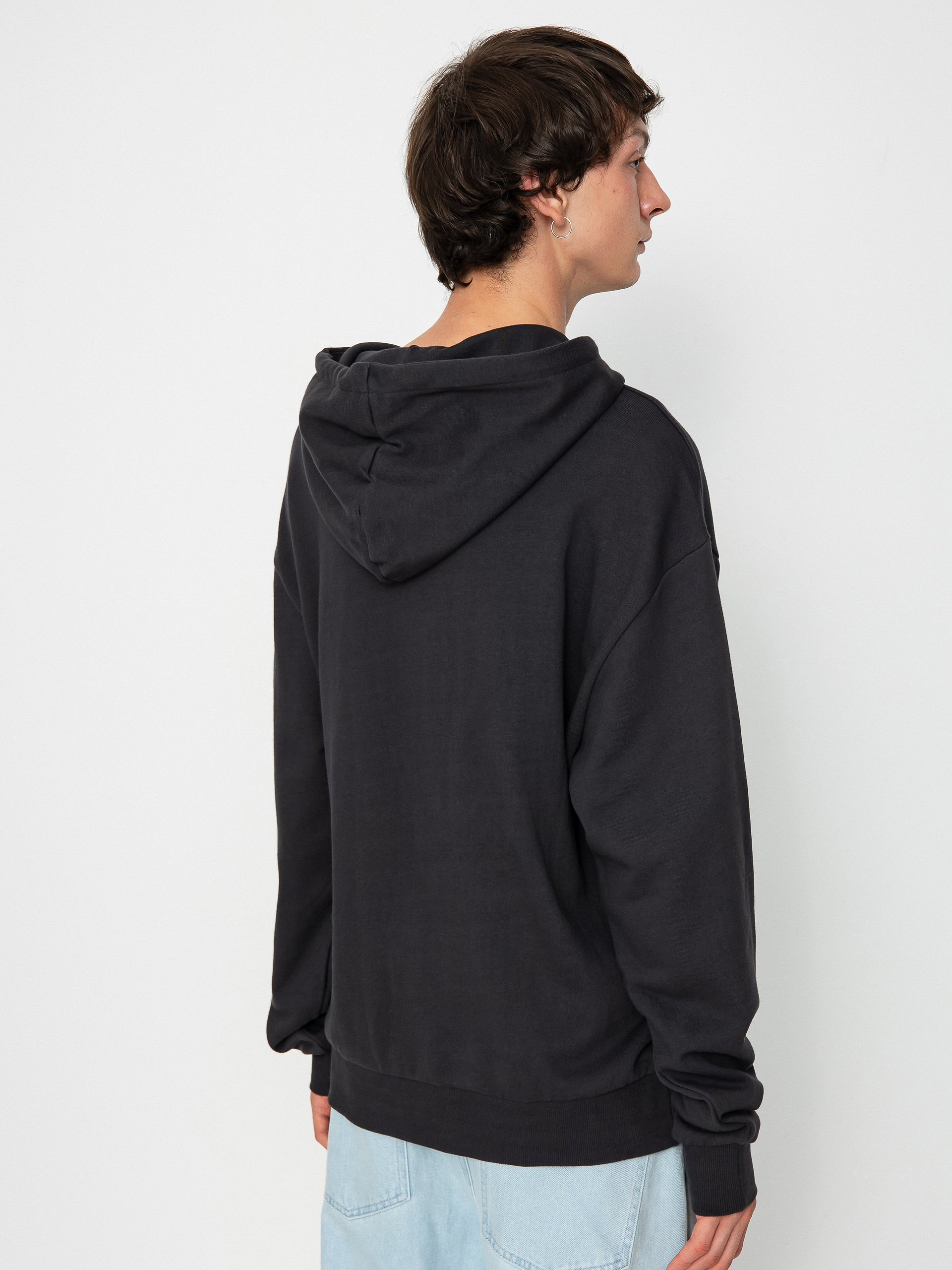 RVCA Pair HD Kapucnis pulóver (washed black)