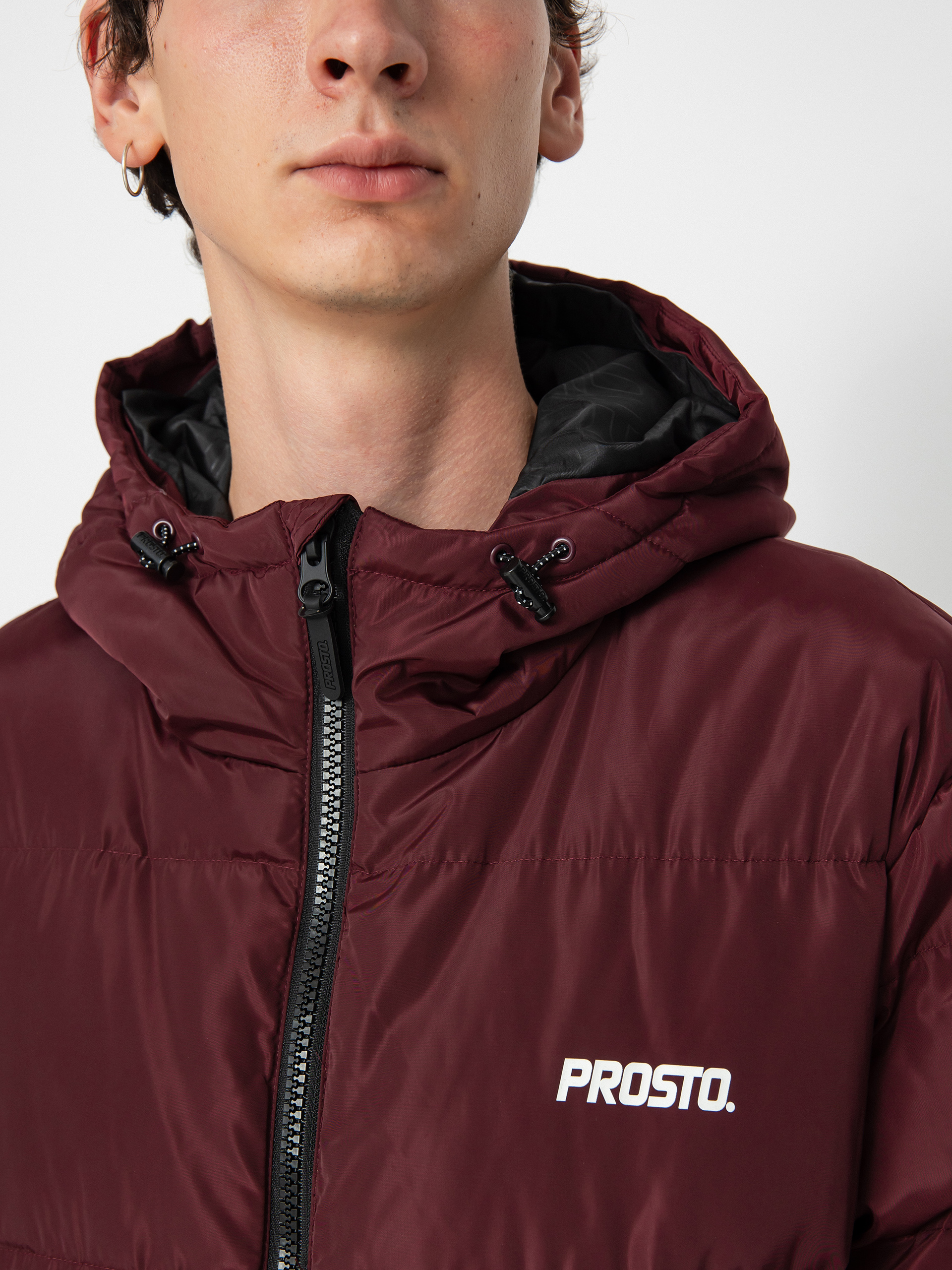 Prosto Winter Adament Dzseki (burgundy)