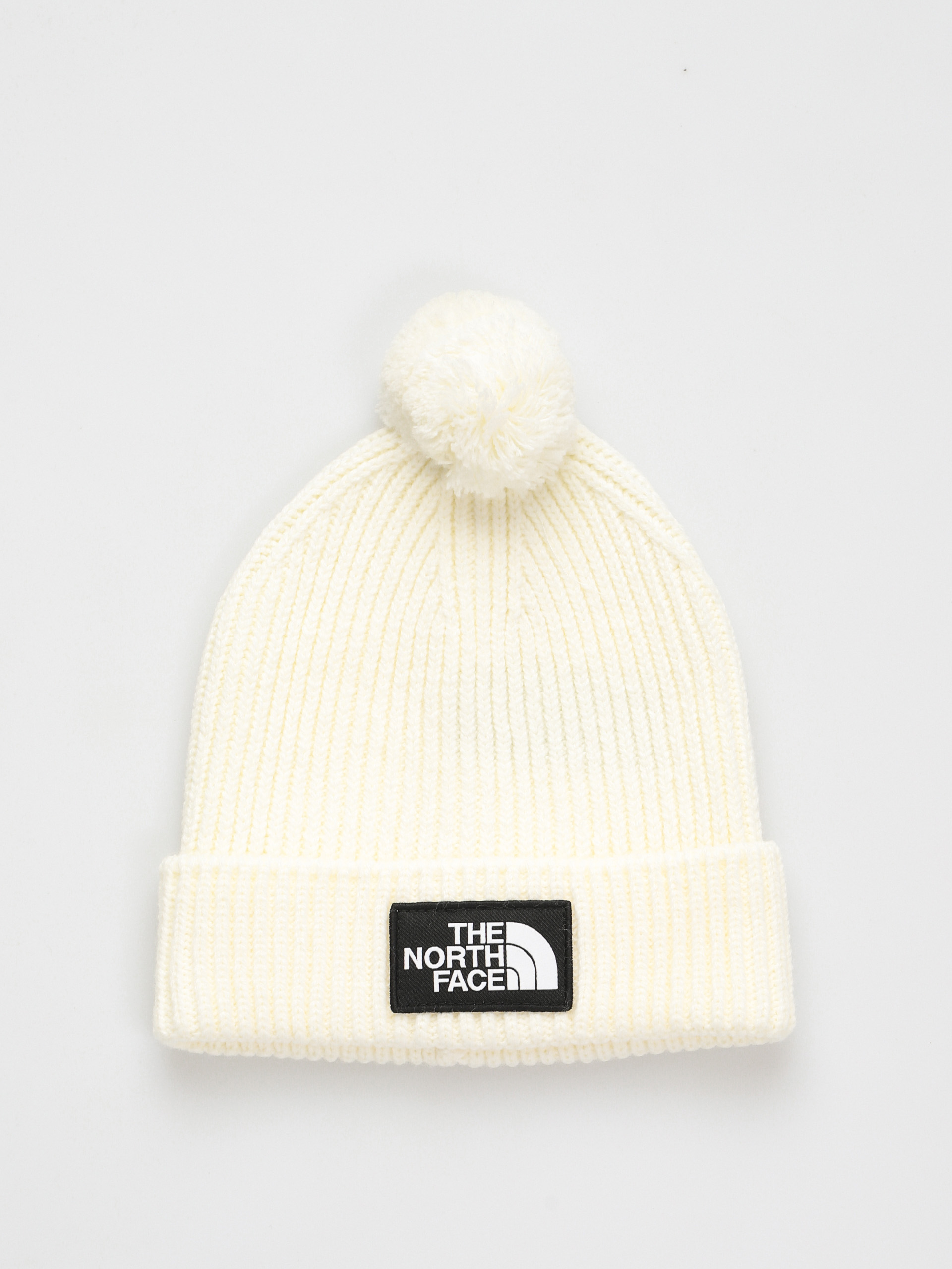 The North Face Tnf Logo Box Pom Sapka (gardenia white)