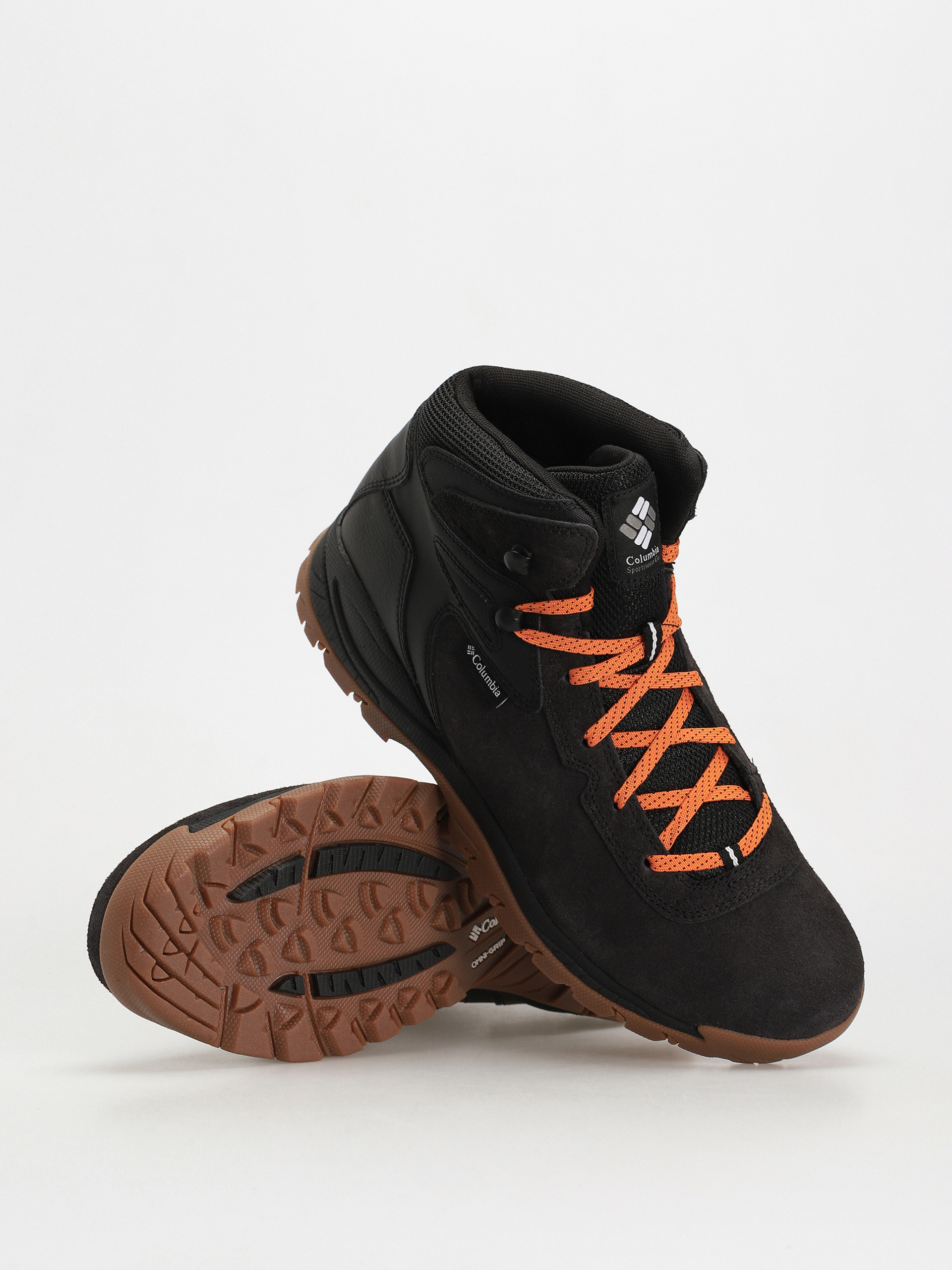 Columbia Newton Ridge Bc Cipők (black/bright orange)