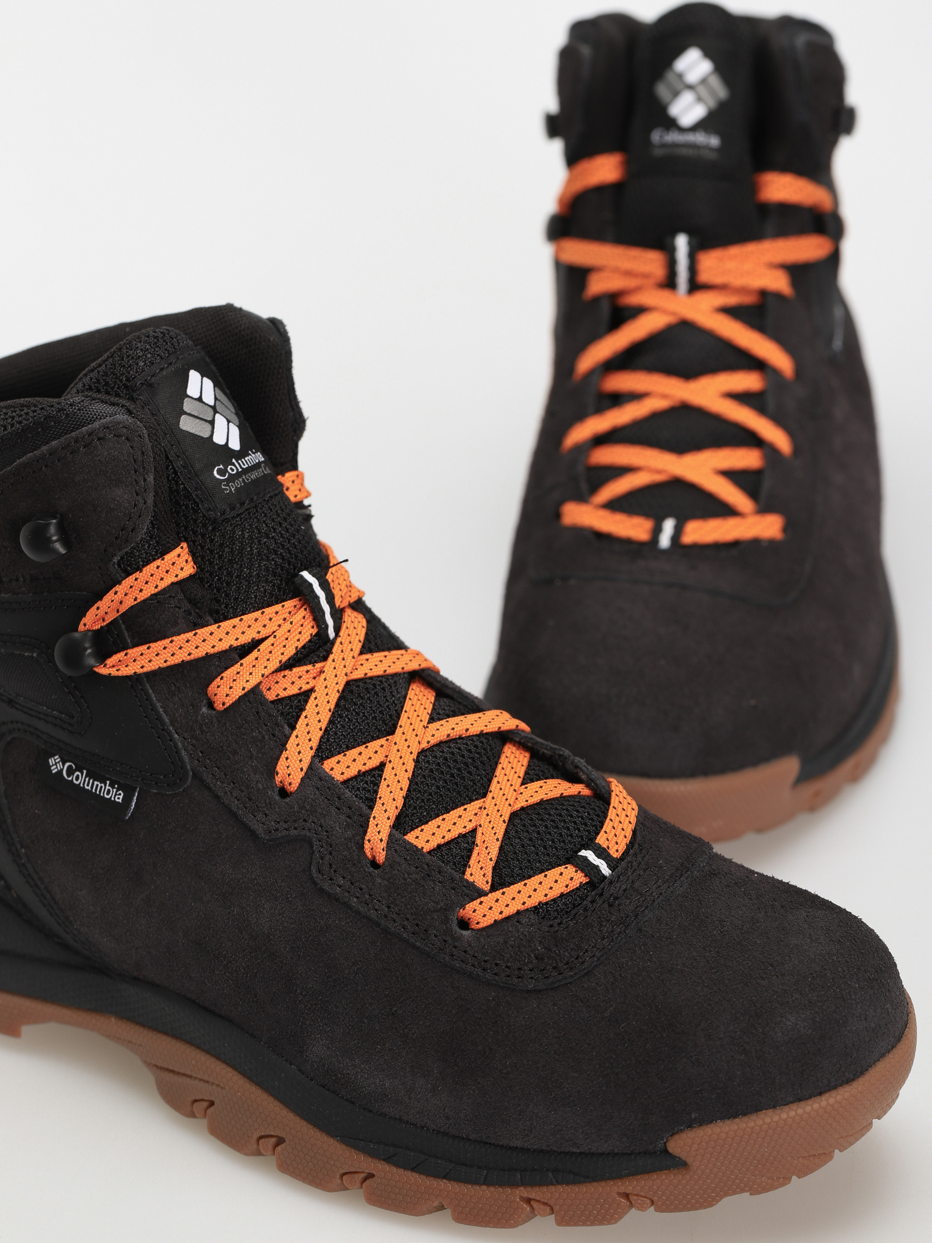 Columbia Newton Ridge Bc Cipők (black/bright orange)