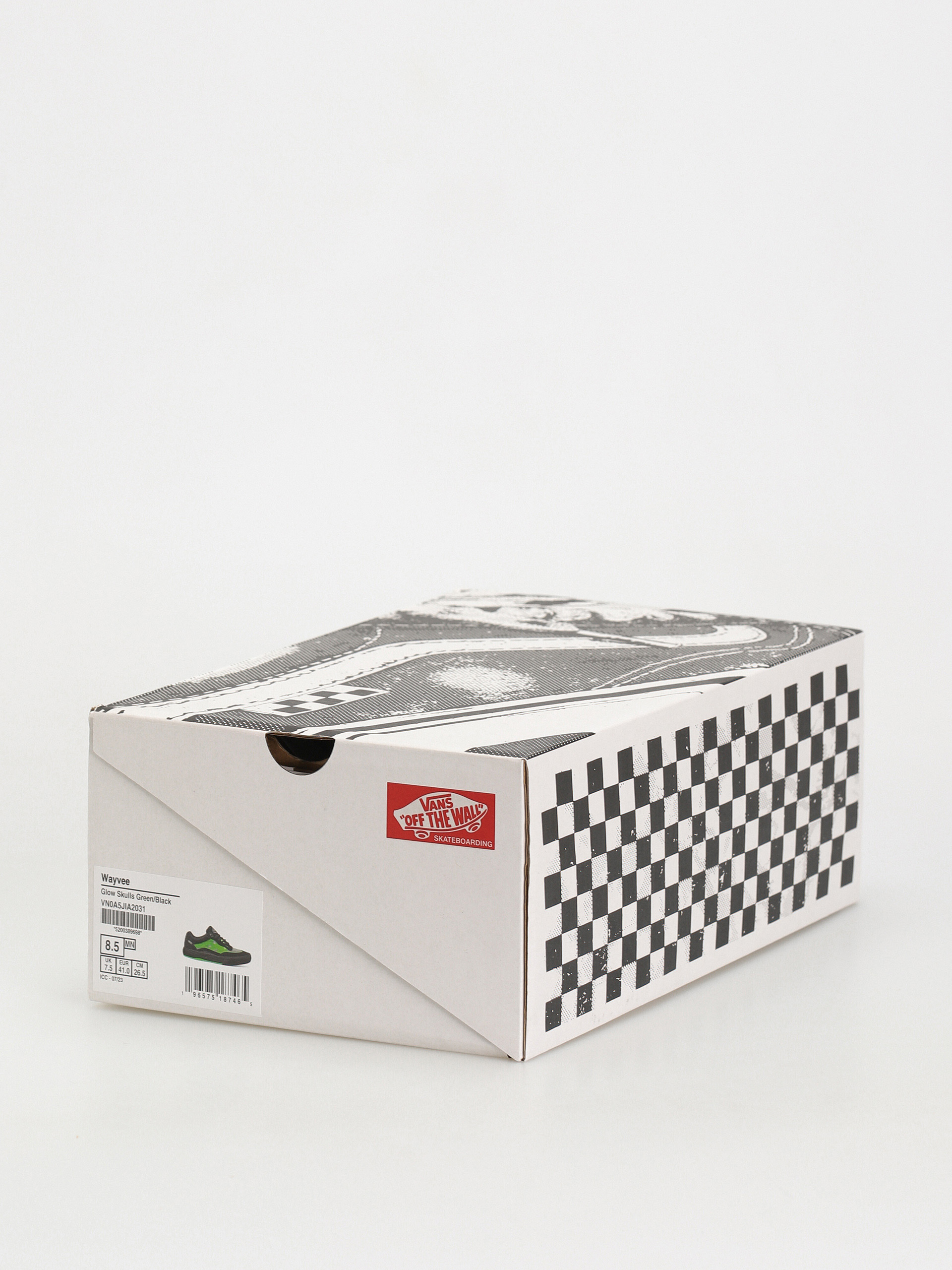 Vans Wayvee Cipők (glow skulls green/black)