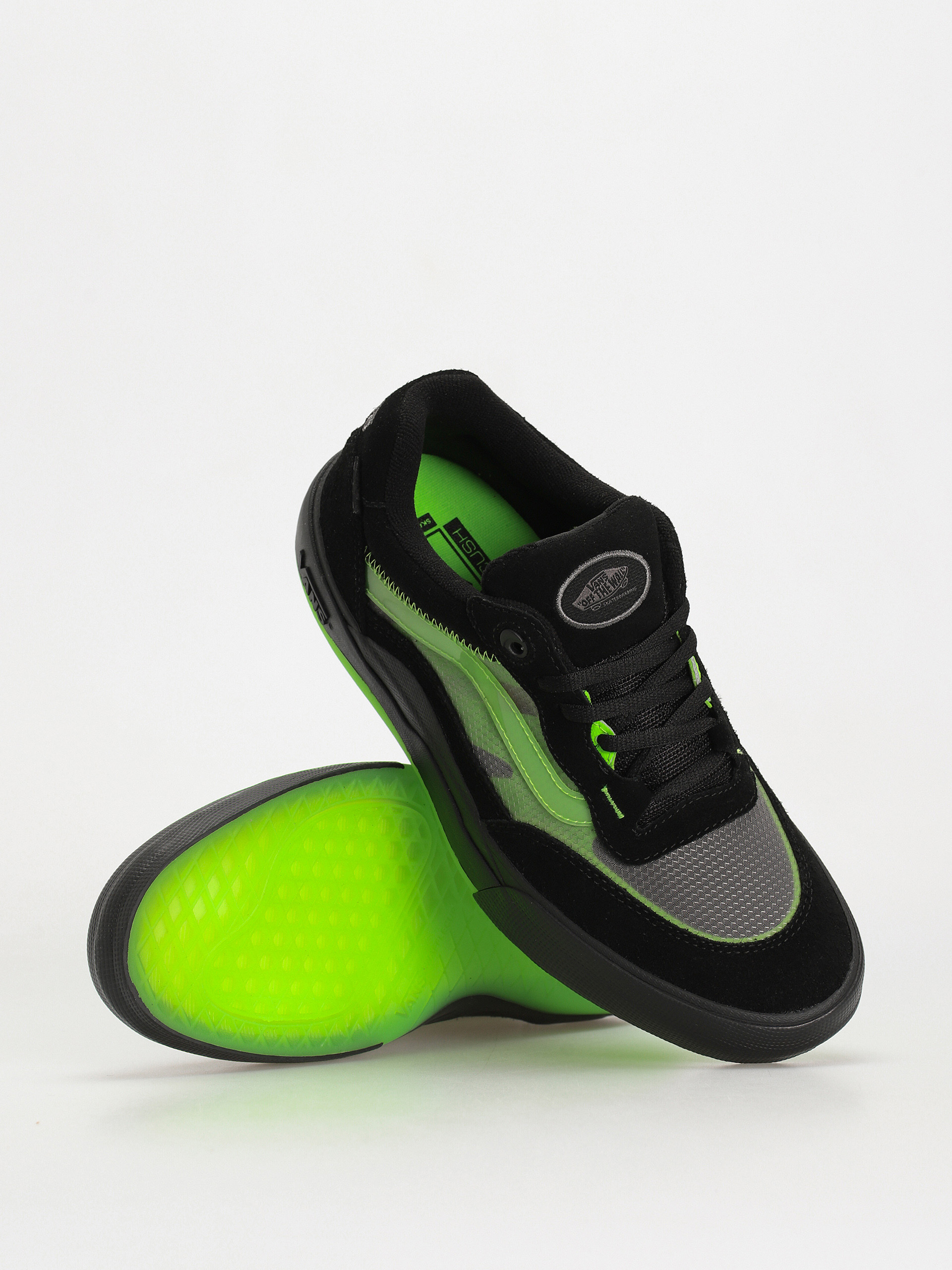 Vans Wayvee Cipők (glow skulls green/black)