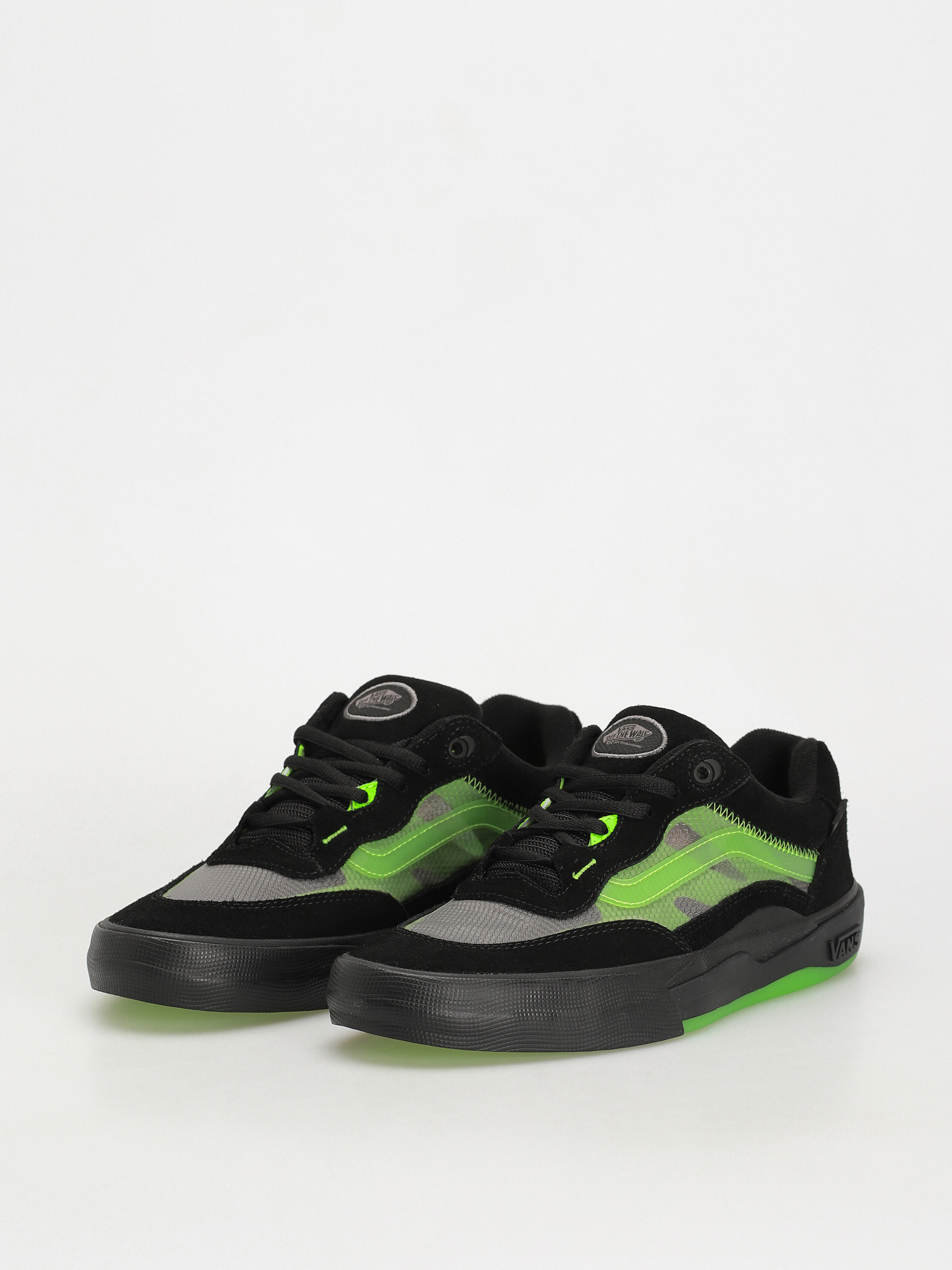 Vans Wayvee Cipők (glow skulls green/black)