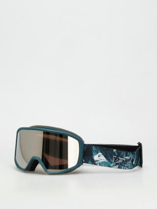 Quiksilver Harper Snowboard szemüveg (jagged peak blue/ silver mirs3)