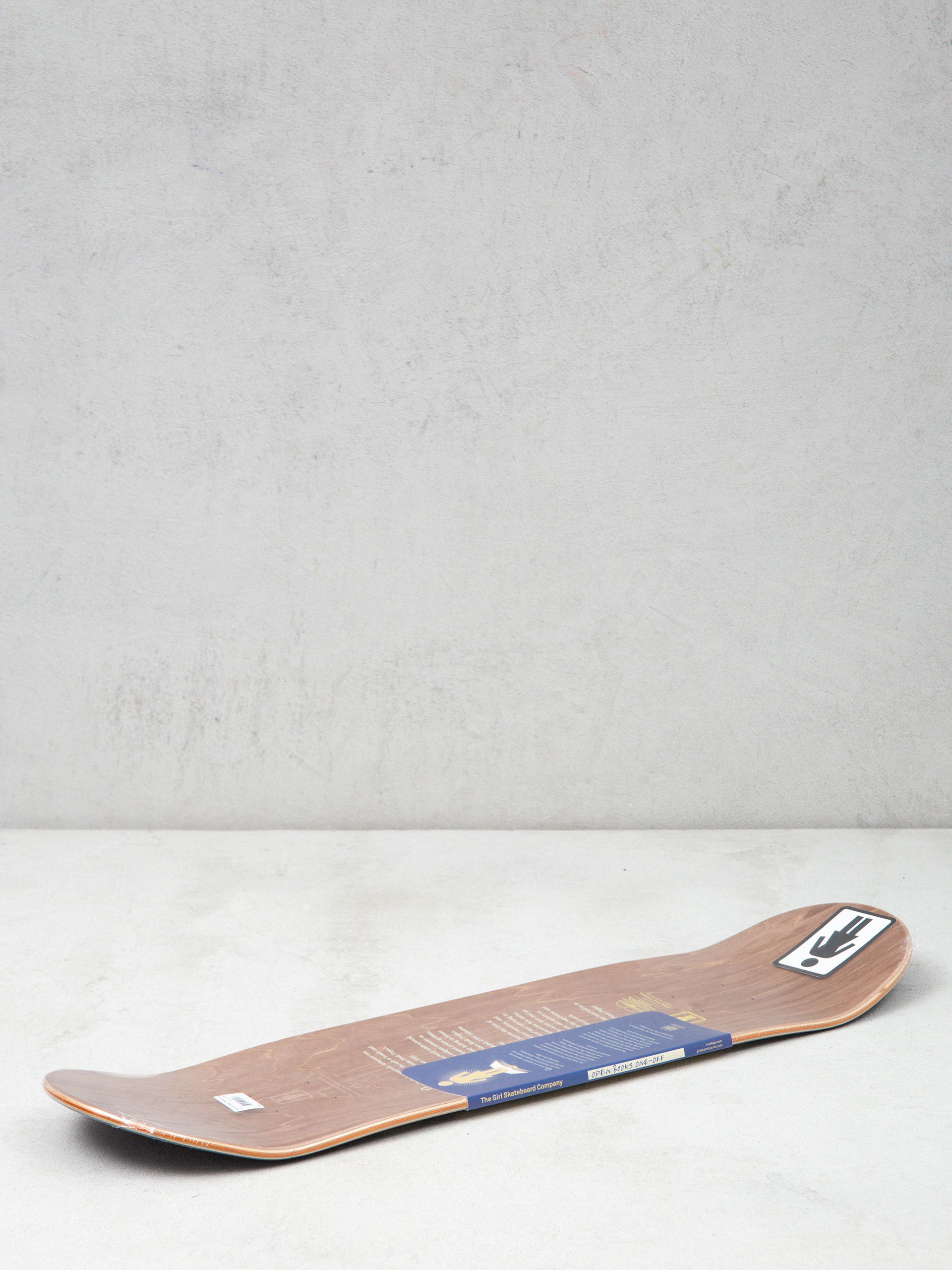 Girl Skateboard Bennett Open Book Gördeszka lap (navy)