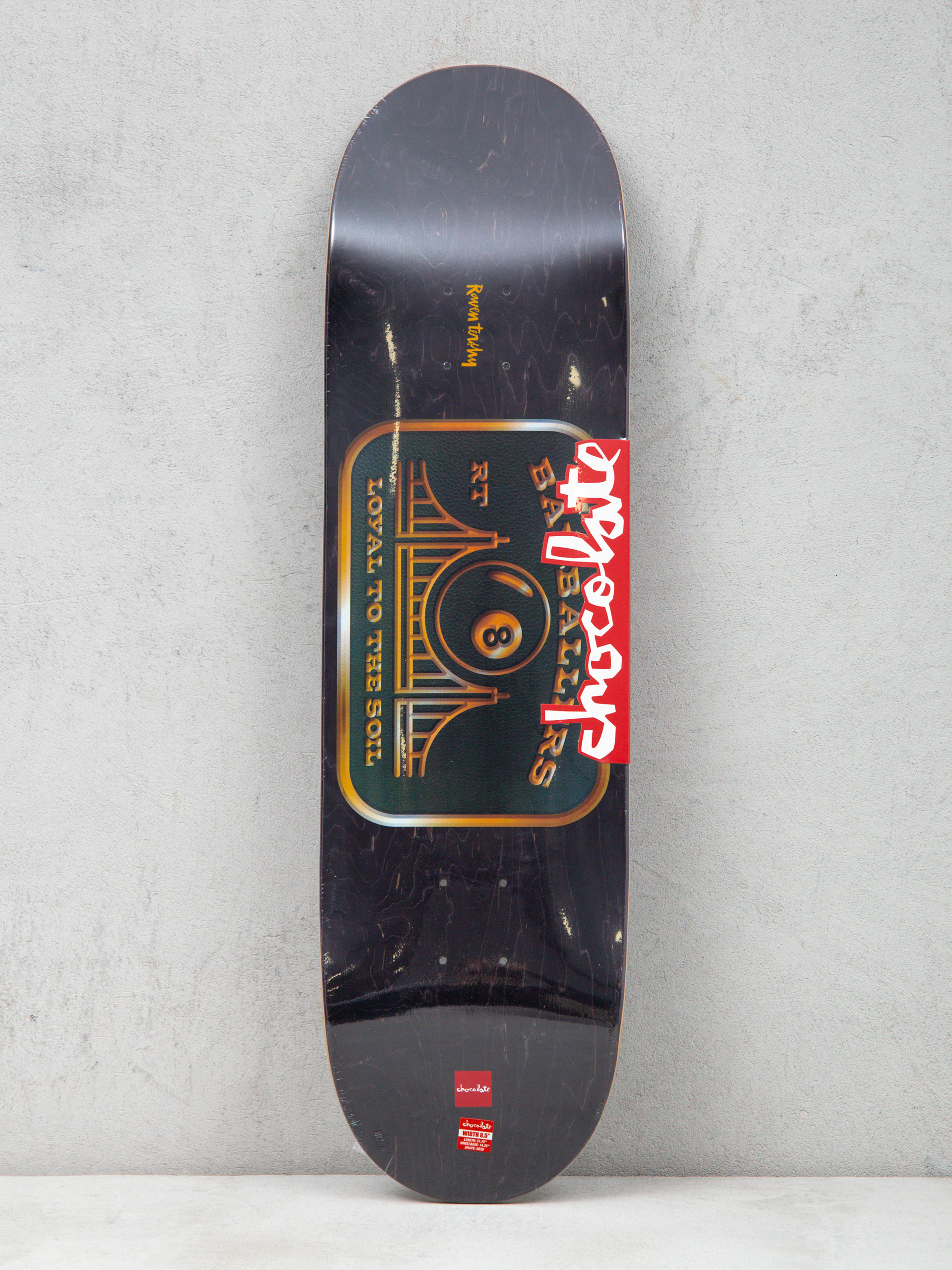 Chocolate Tershy Car Club Gördeszka lap (black)