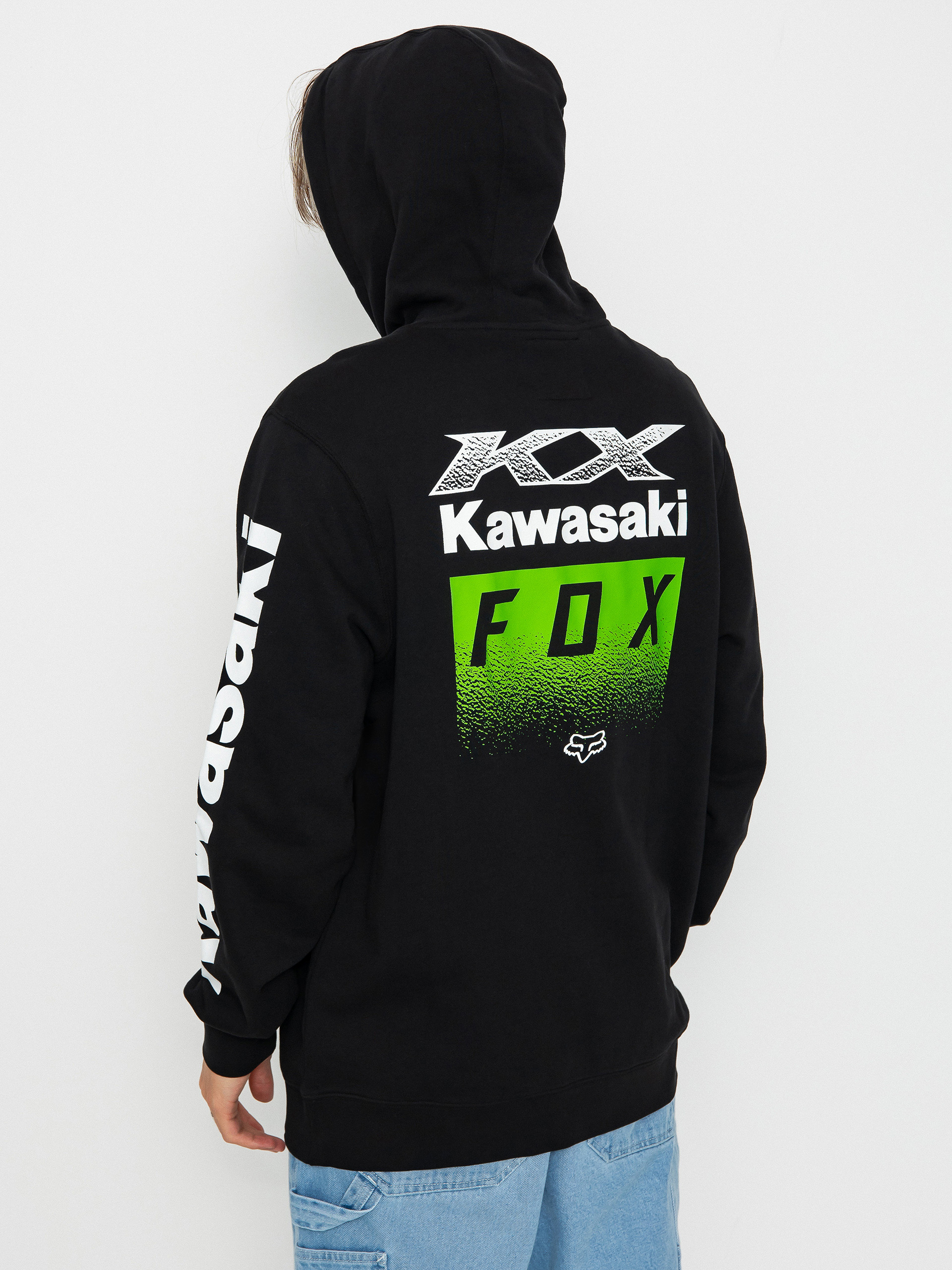 Fox Kawi HD Kapucnis pulóver (black)