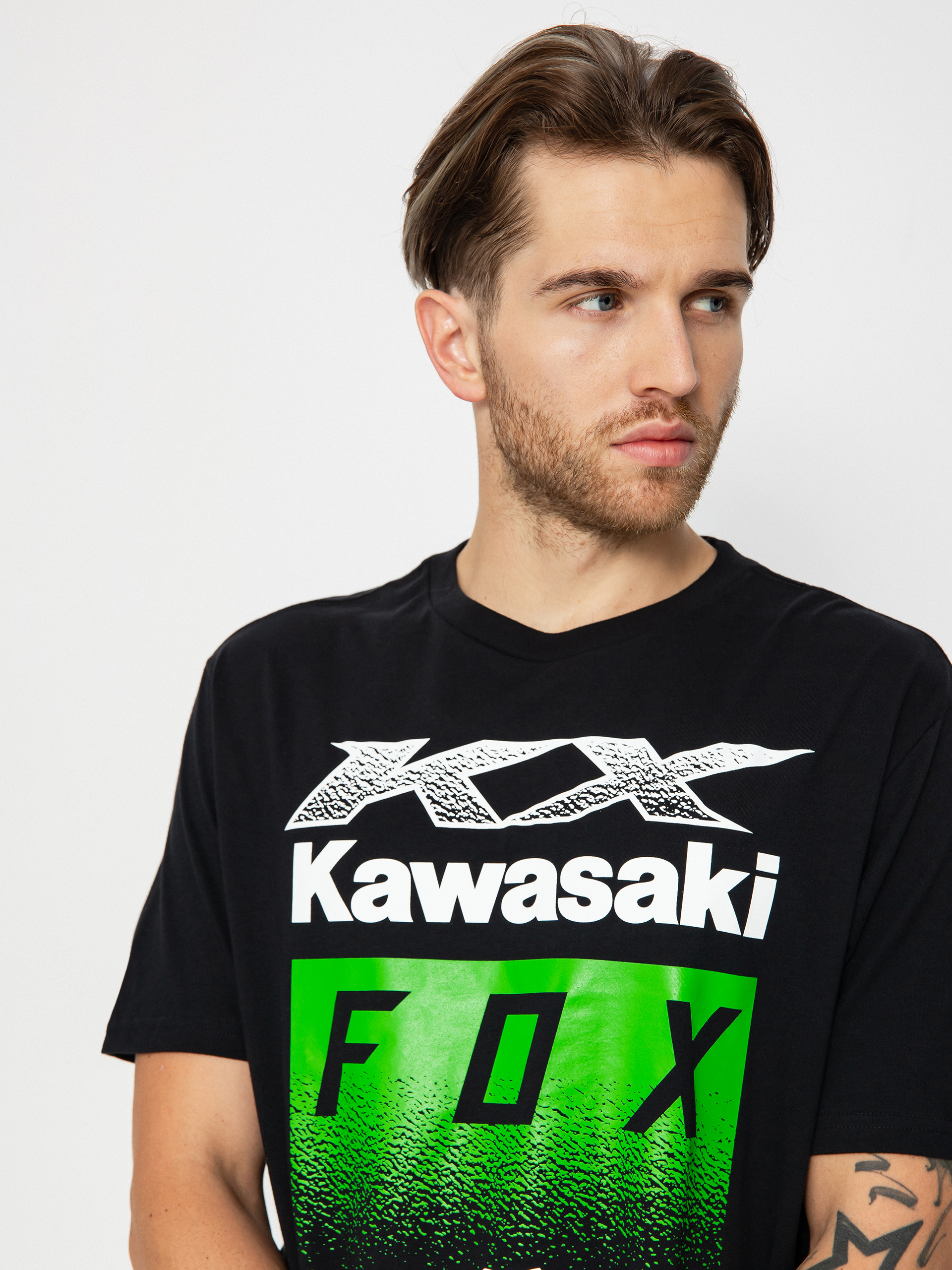 Fox X Kawi póló (black)